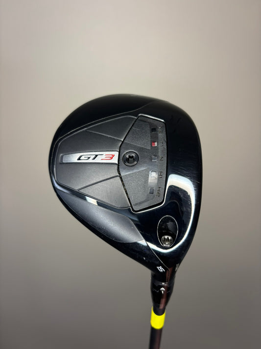 Photo of Titleist GT3 3-Wood 15° Stiff Flex Tensei 1K Blue 65G