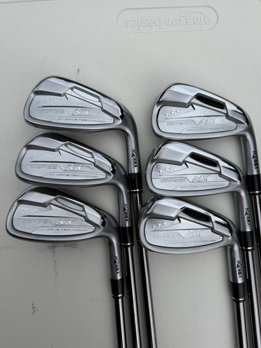 Photo of Honma Beres Nx Triple Star Iron Set Stiff Flex Vizard Ib-Wf 85 Prototype