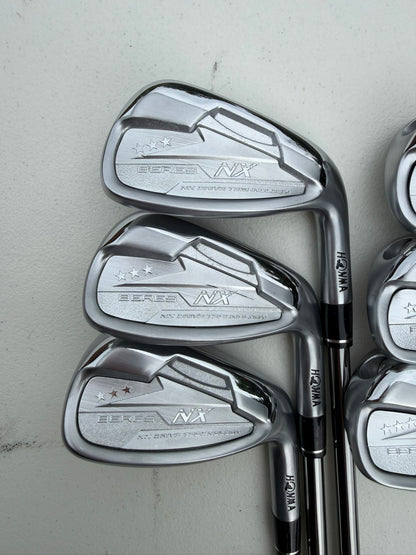 Photo of Honma Beres Nx Triple Star Iron Set Stiff Flex Vizard Ib-Wf 85 Prototype