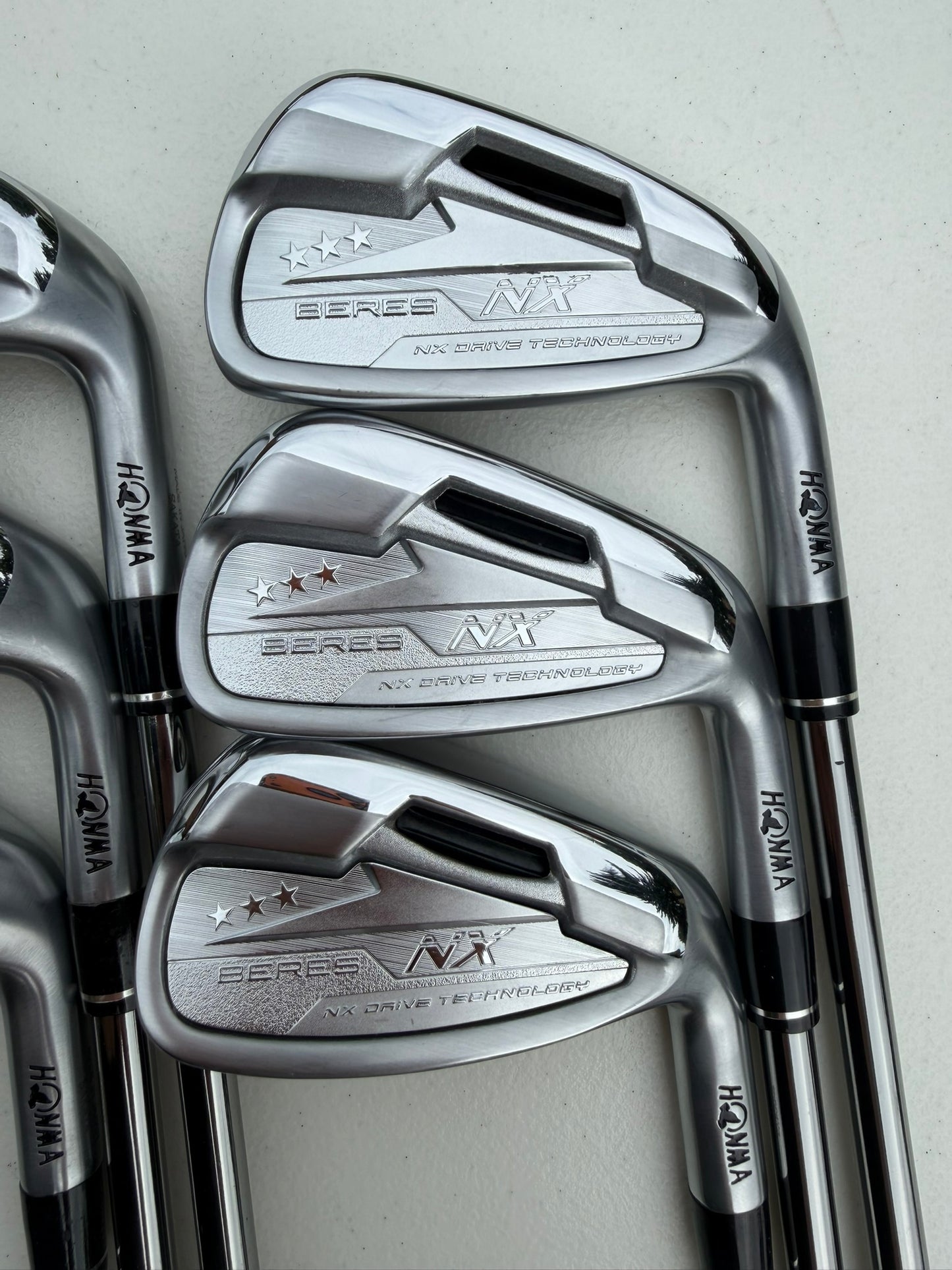 Honma Beres Nx Triple Star Iron Set 6-11 Vizard IB-WF 85 Stiff Flex STD NICE