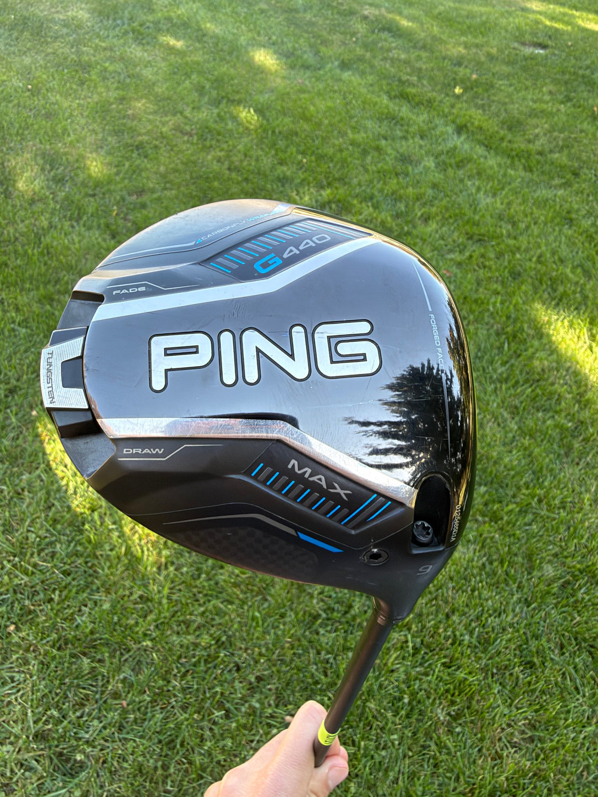 Ping G440 MAX Driver 9° Alta CB Blue Stiff Flex 45.5" +HC NICE