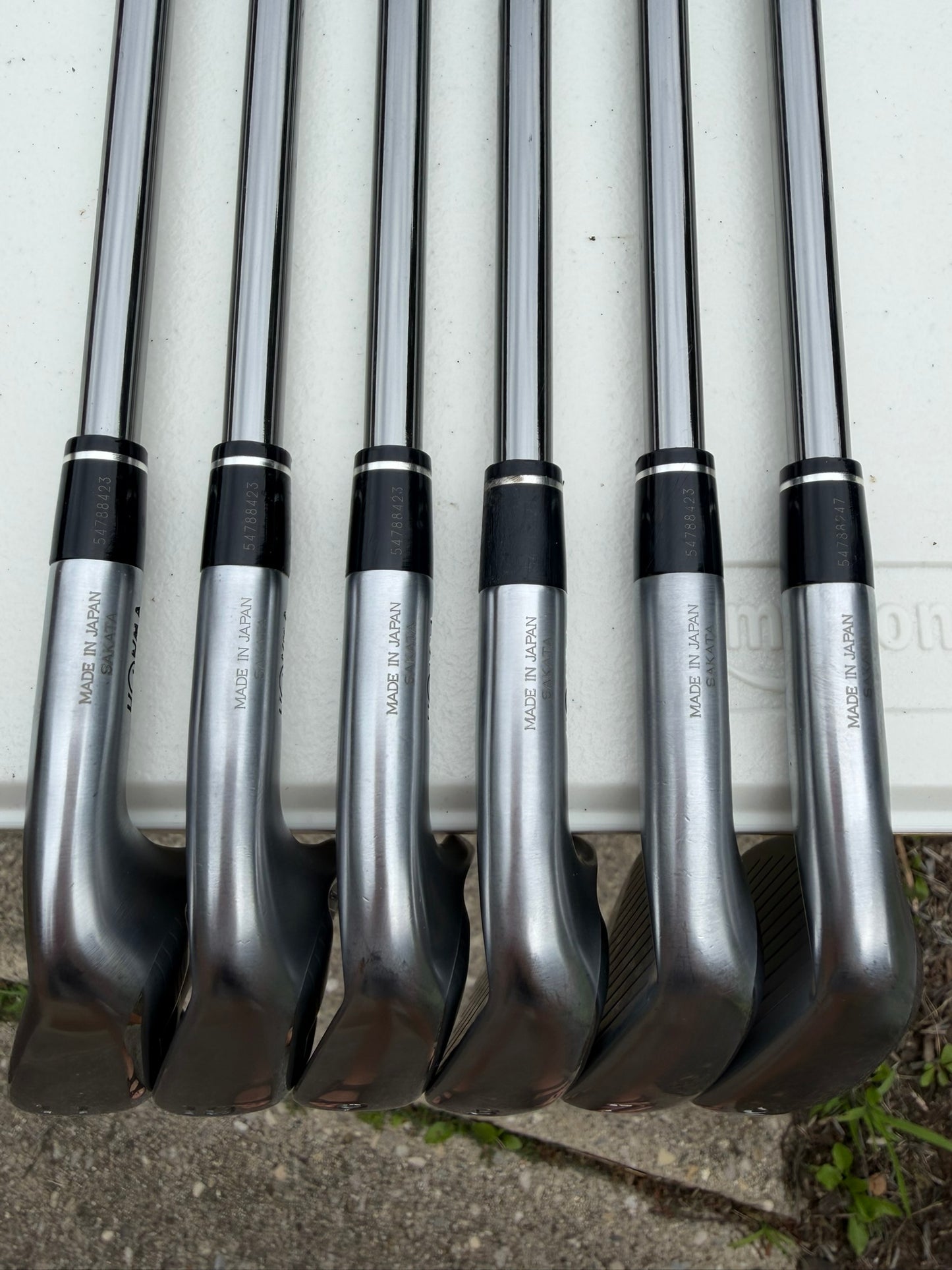 Honma Beres Nx Triple Star Iron Set 6-11 Vizard IB-WF 85 Stiff Flex STD NICE