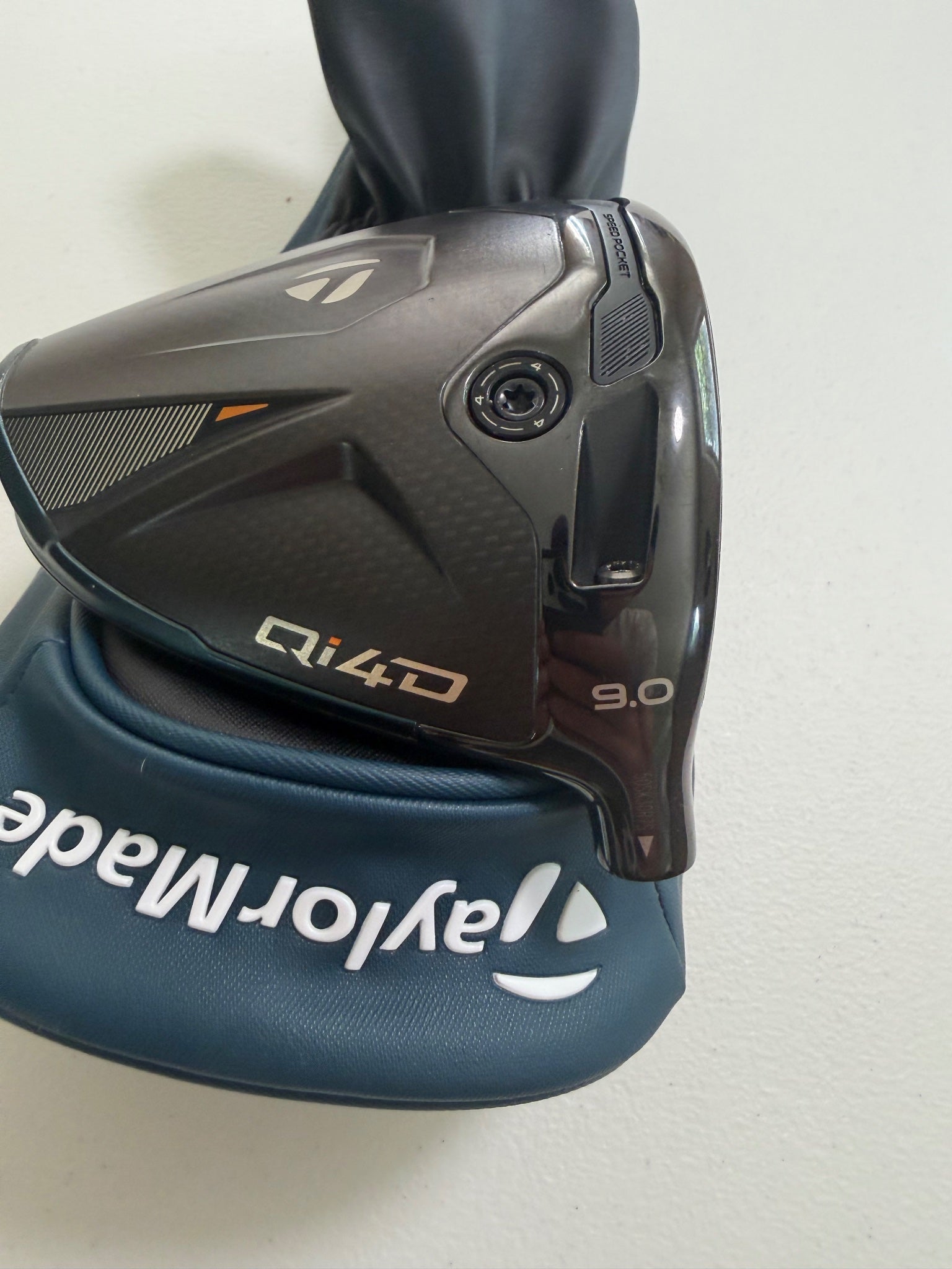 TaylorMade Qi4D Driver 9° +HC Head Only NICE — photo 5