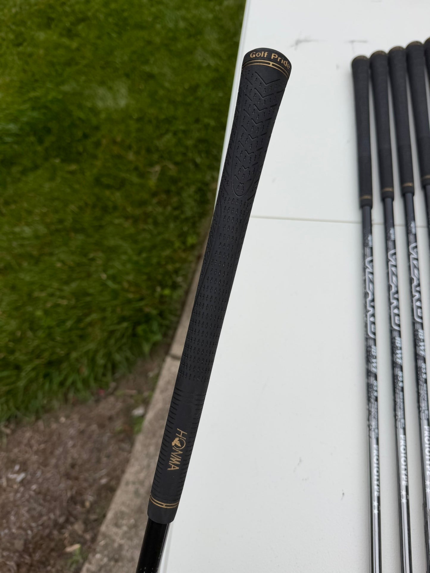 Honma Beres Nx Triple Star Iron Set 6-11 Vizard IB-WF 85 Stiff Flex STD NICE