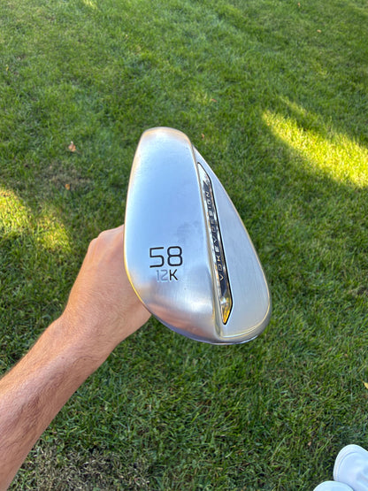 Titleist Vokey SM11 Tour Chrome Lob Wedge 58° / 12 Wedge Flex 35.25" NEAR MINT — photo 4