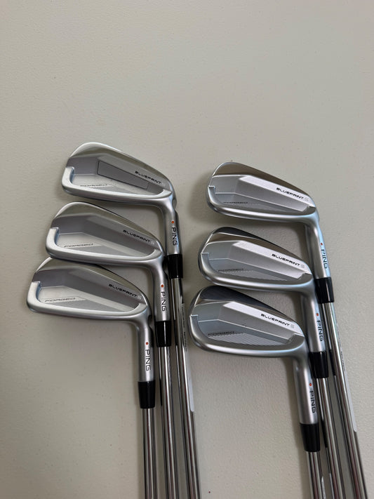 Ping Blueprint S Iron Set 5-PW Orange Dot NS Pro Tour105 Stiff Flex +1/4" MINT