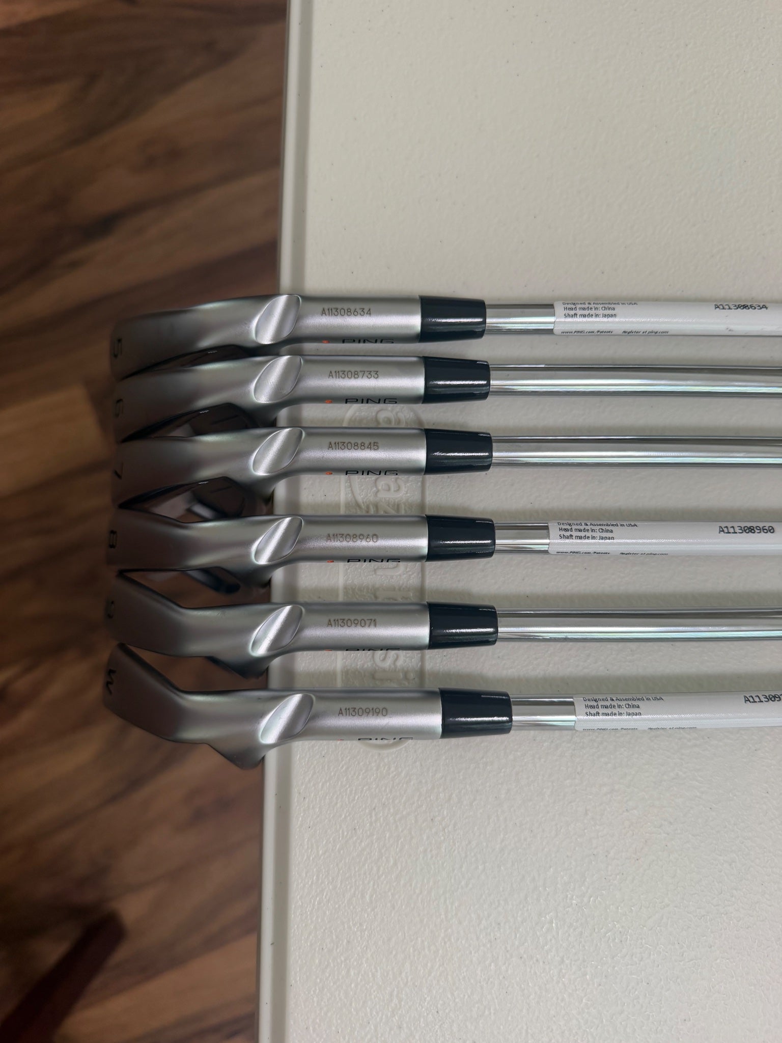 Ping Blueprint S Iron Set 5-PW Orange Dot NS Pro Tour105 Stiff Flex +1/4" MINT — photo 6