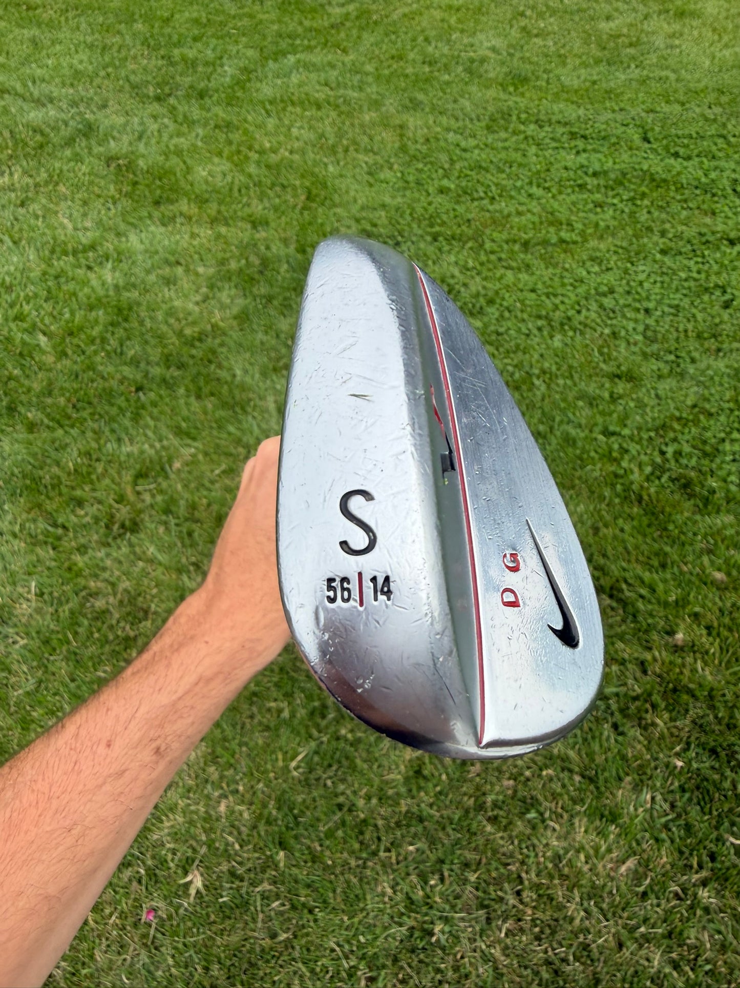 Nike Victory Red VR V10 Sand Wedge 56°/14 Aldila NV Extra Stiff Flex 35.75″ NICE