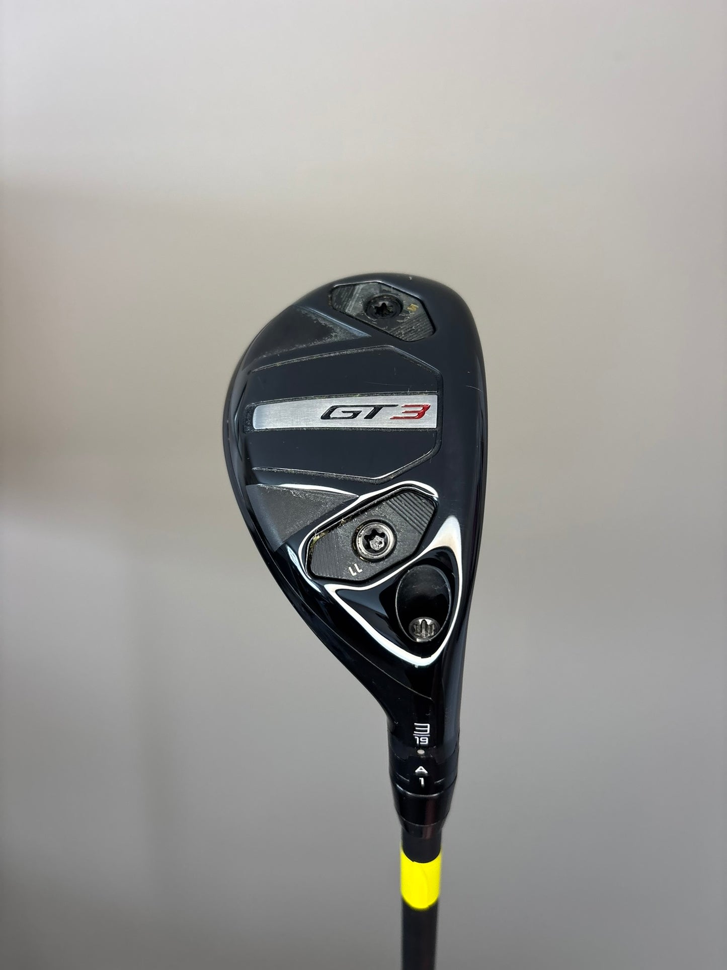 Photo of Titleist GT3 3 Hybrid 19° Stiff Flex Hzrdus Black 80G