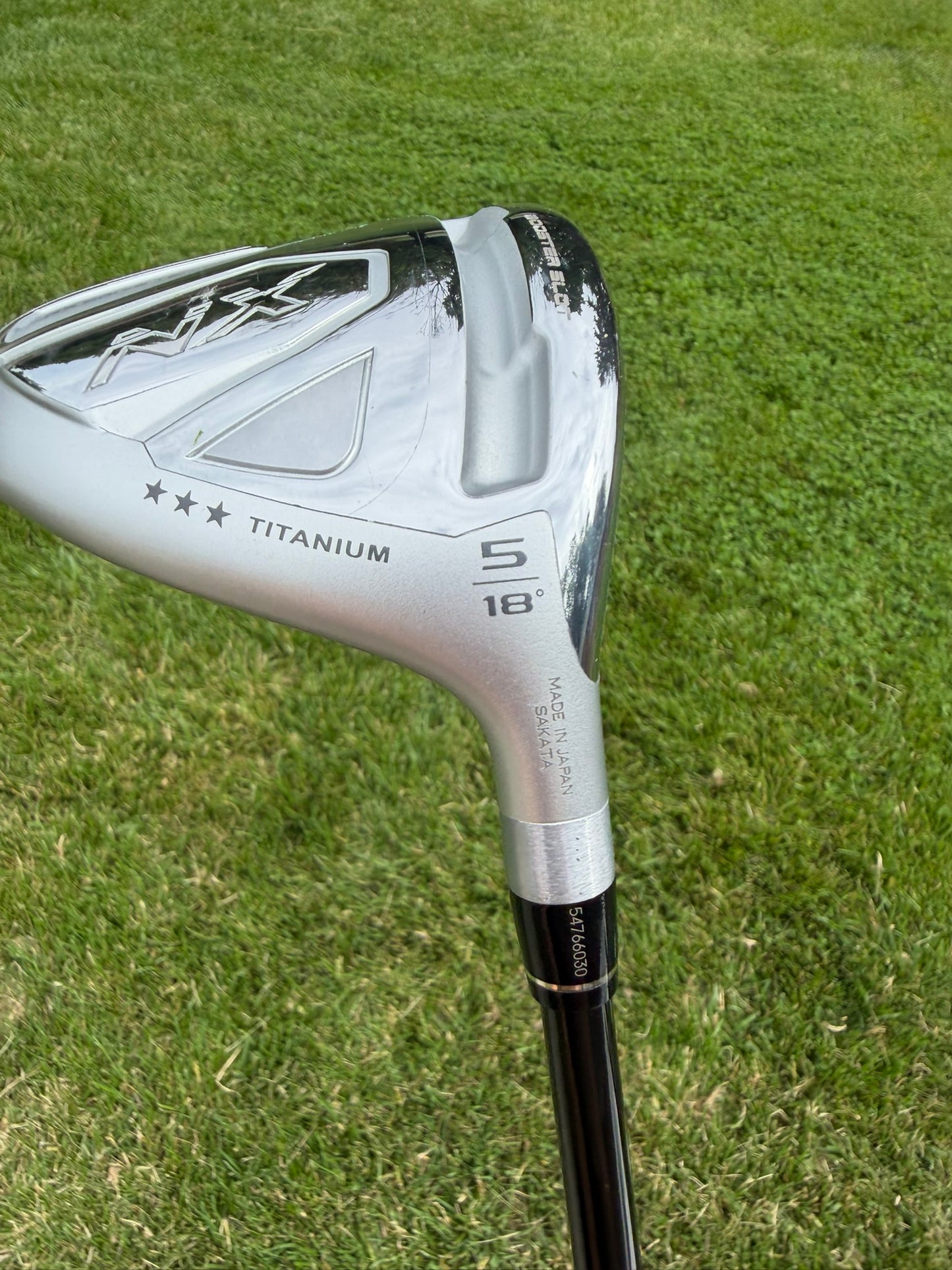 Honma Beres Nx Triple Star 5-Wood 18° Vizard PT 40 Regular Flex 42.5″ NICE