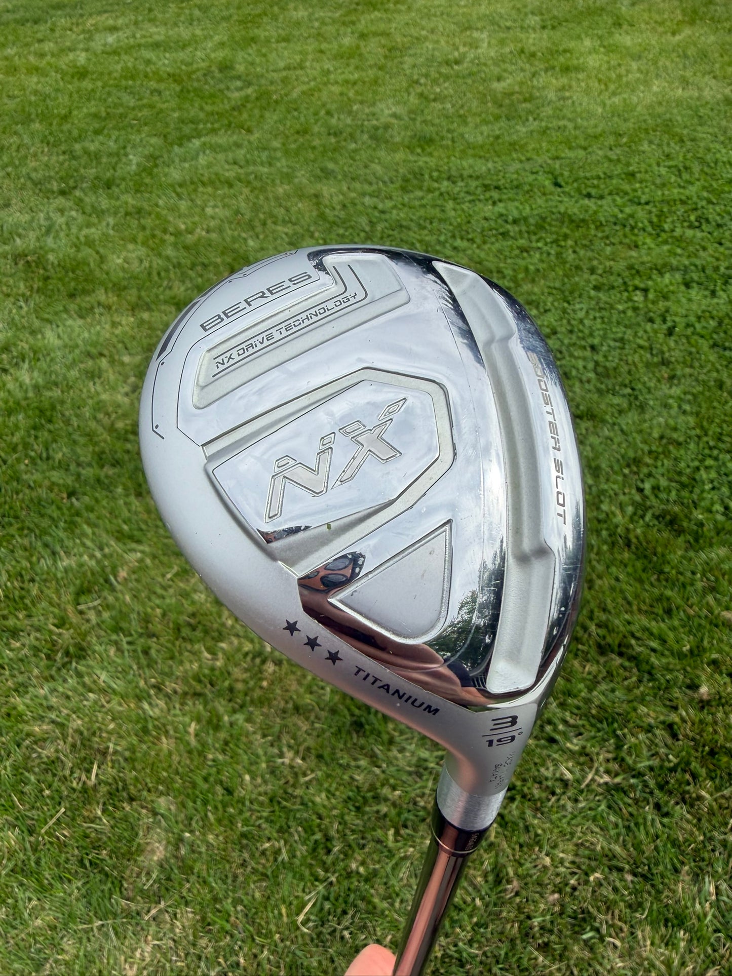 Honma Beres Nx Triple Star 3 Hybrid 19° Vizard TH 6 Proto Stiff Flex 40.5″ NICE