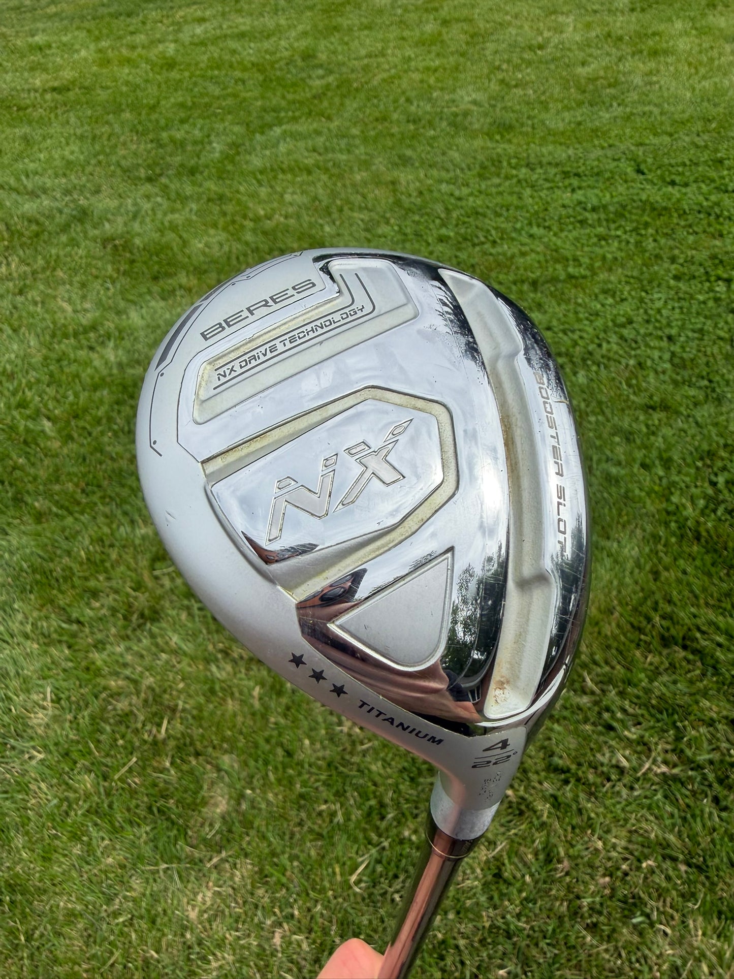 Honma Beres Nx Triple Star 4 Hybrid 22° Vizard TH 7 Proto Stiff Flex 40″ NICE