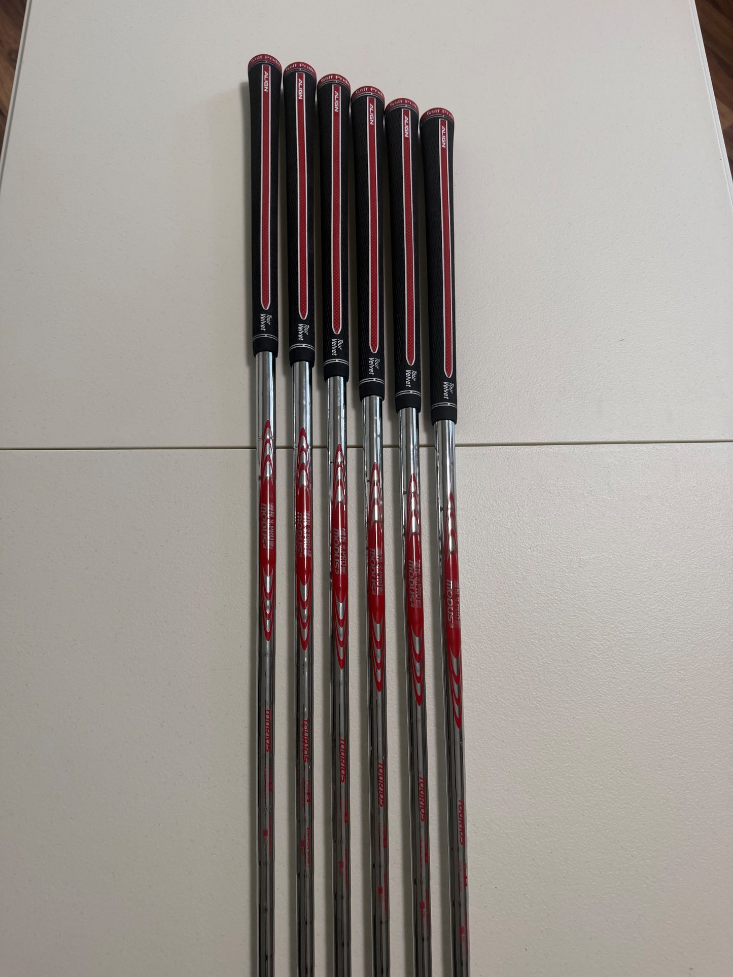 TaylorMade Taylormade P770/P7CB combo Iron Set 5-PW NS Pro Stiff Flex +1/4" — photo 7