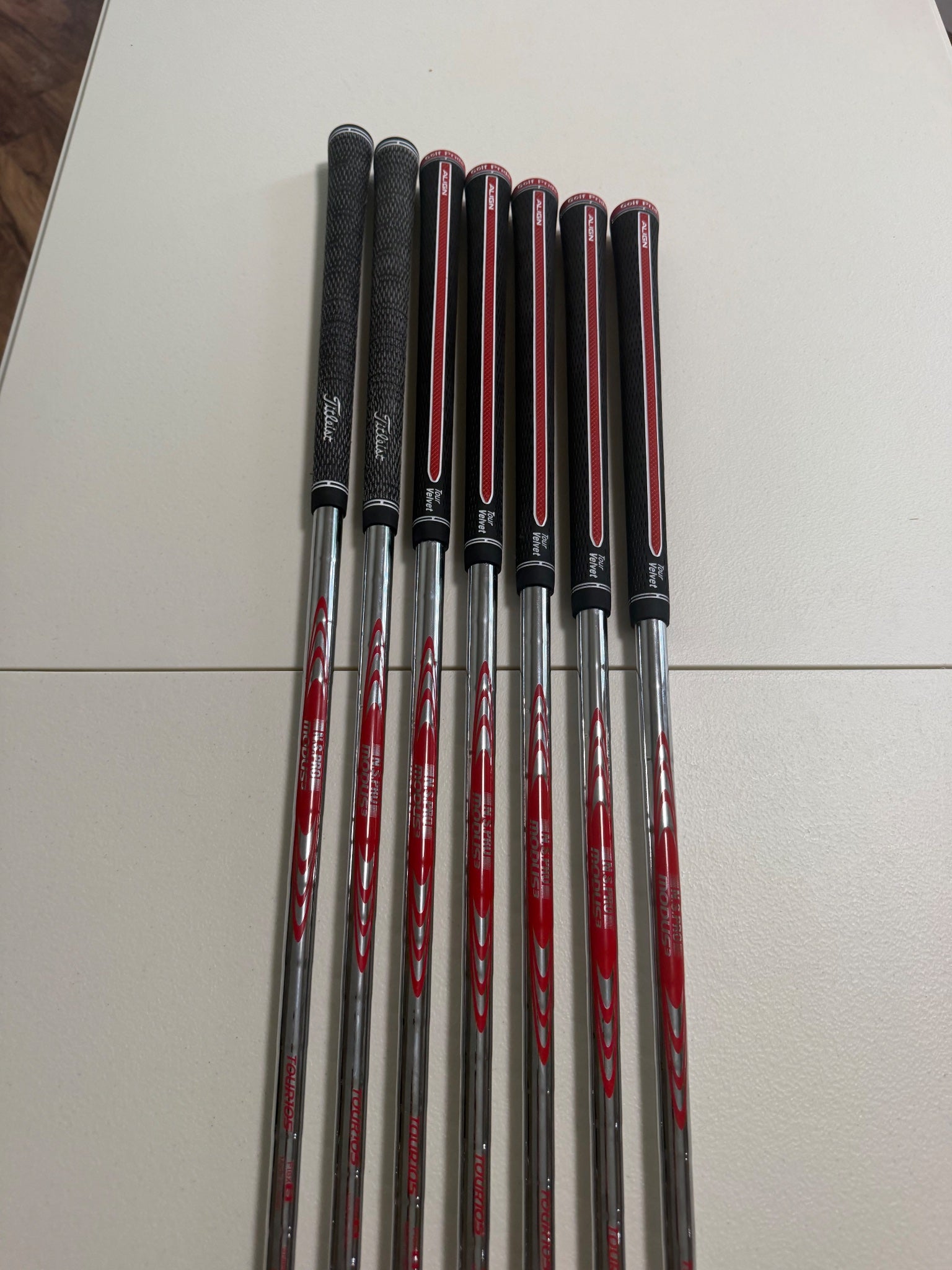 Titleist 620 MB Iron Set 4-PW NS Pro Tour105 Stiff Flex +1/4" READ — photo 9