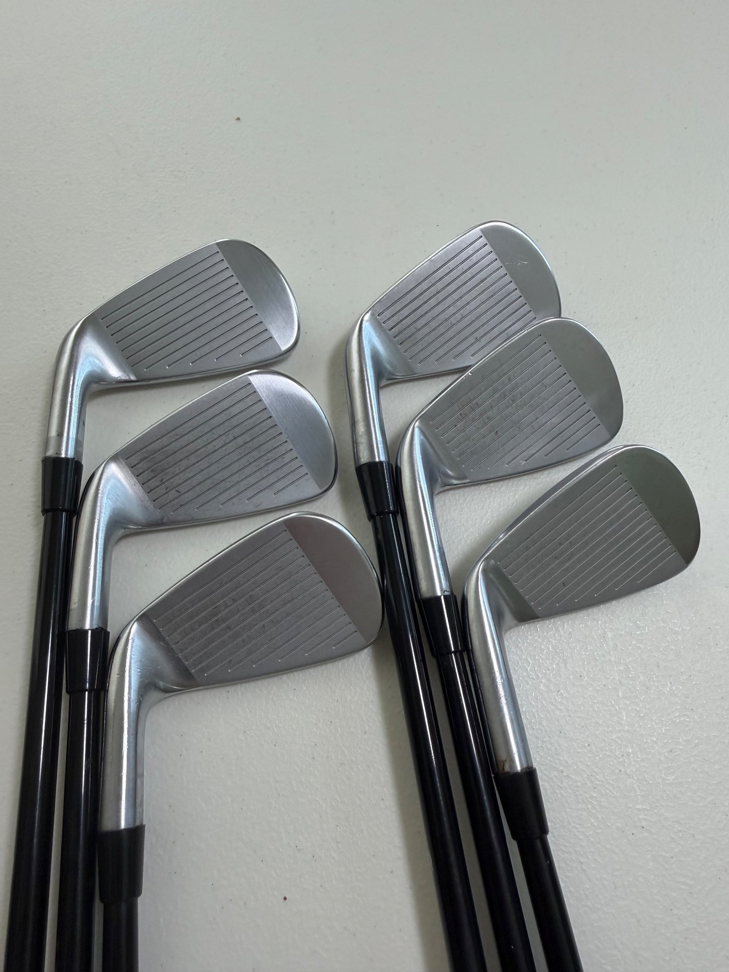 Callaway Apex Ti Fusion Plated Iron Set 5-PW MMT 105S Stiff Flex NICE — photo 2