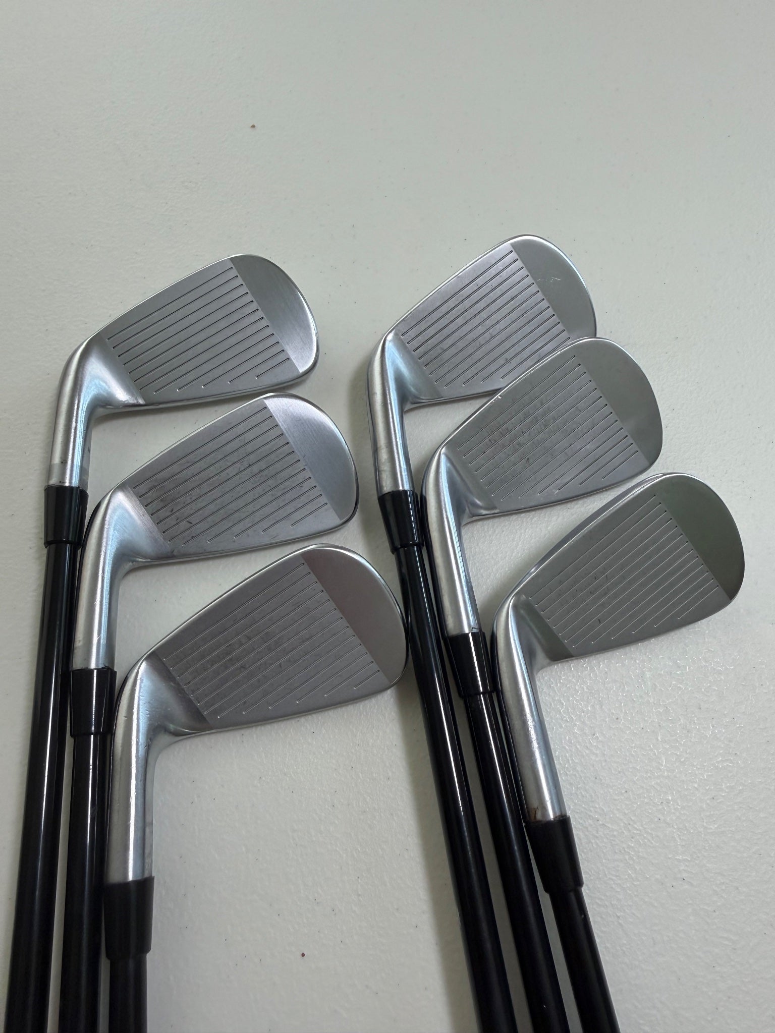 Callaway Apex Ti Fusion Plated Iron Set 5-PW MMT 105S Stiff Flex NICE — photo 2