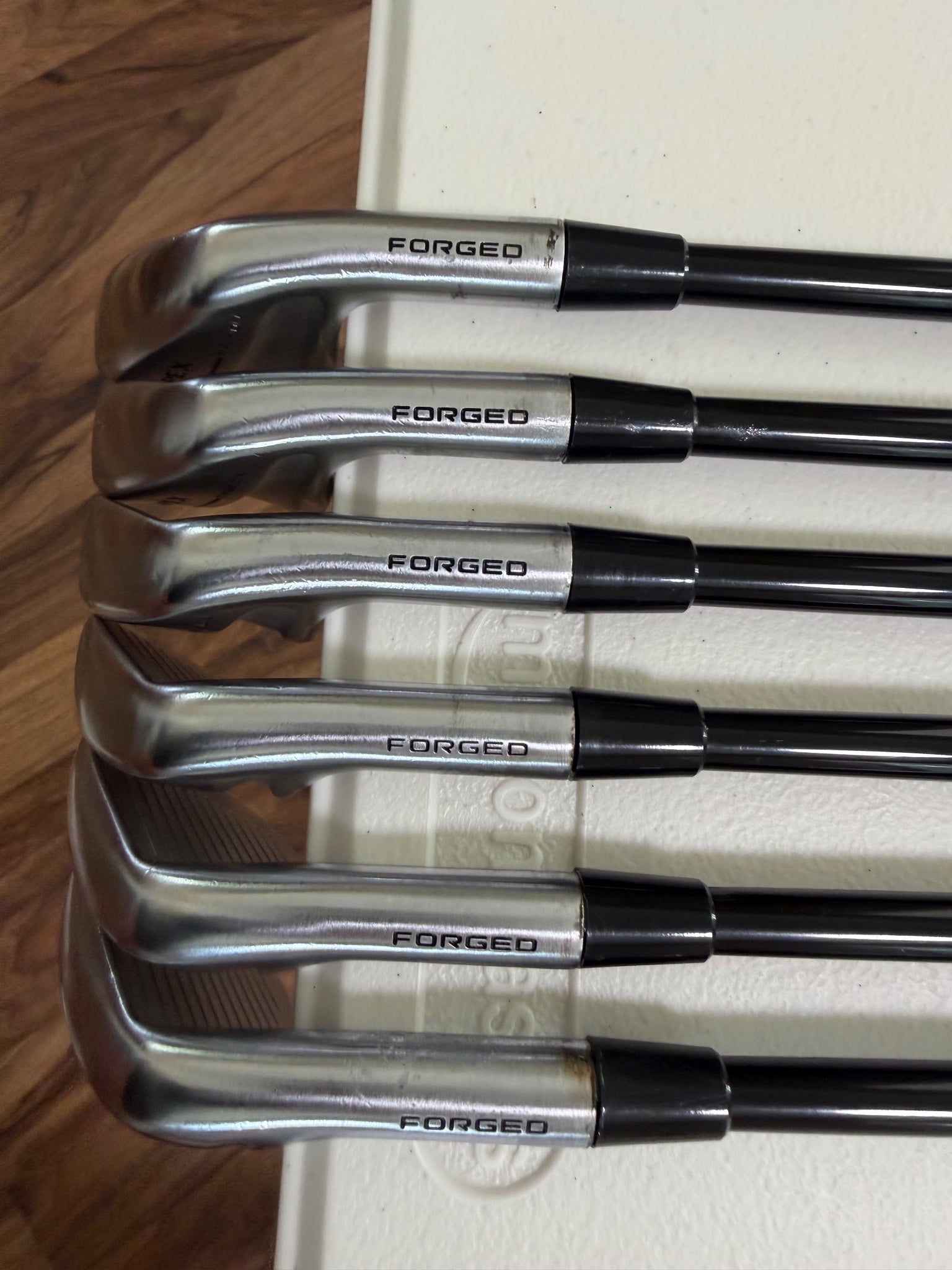 Callaway Apex Ti Fusion Plated Iron Set 5-PW MMT 105S Stiff Flex NICE — photo 6