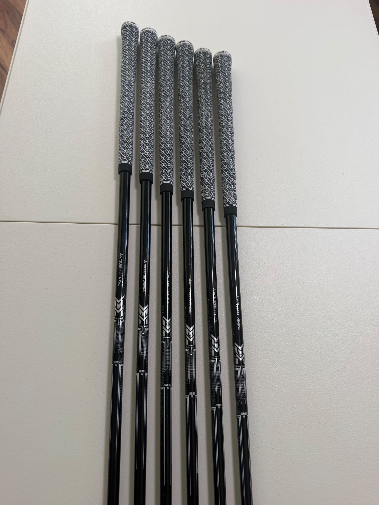 Callaway Apex Ti Fusion Plated Iron Set 5-PW MMT 105S Stiff Flex NICE — photo 7