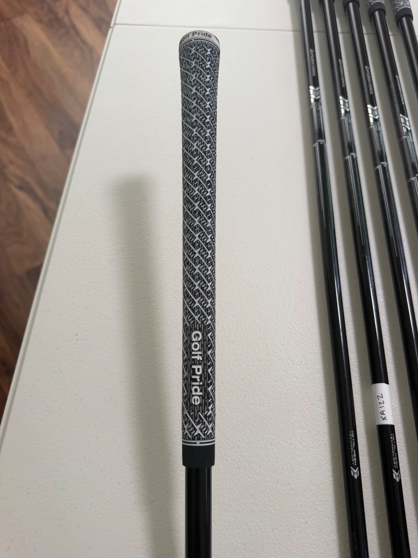 Callaway Apex Ti Fusion Plated Iron Set 5-PW MMT 105S Stiff Flex NICE — photo 11