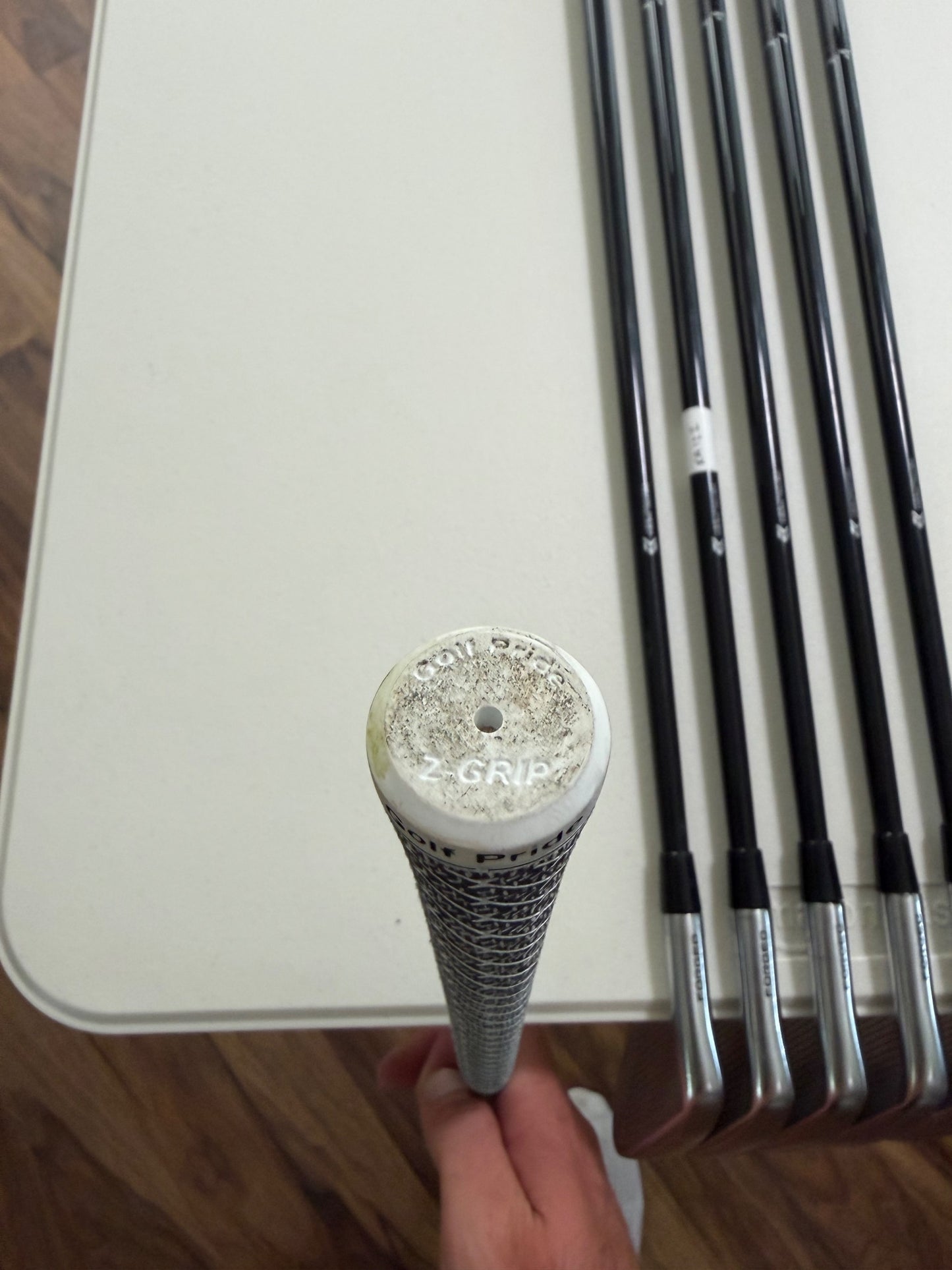 Callaway Apex Ti Fusion Plated Iron Set 5-PW MMT 105S Stiff Flex NICE — photo 12