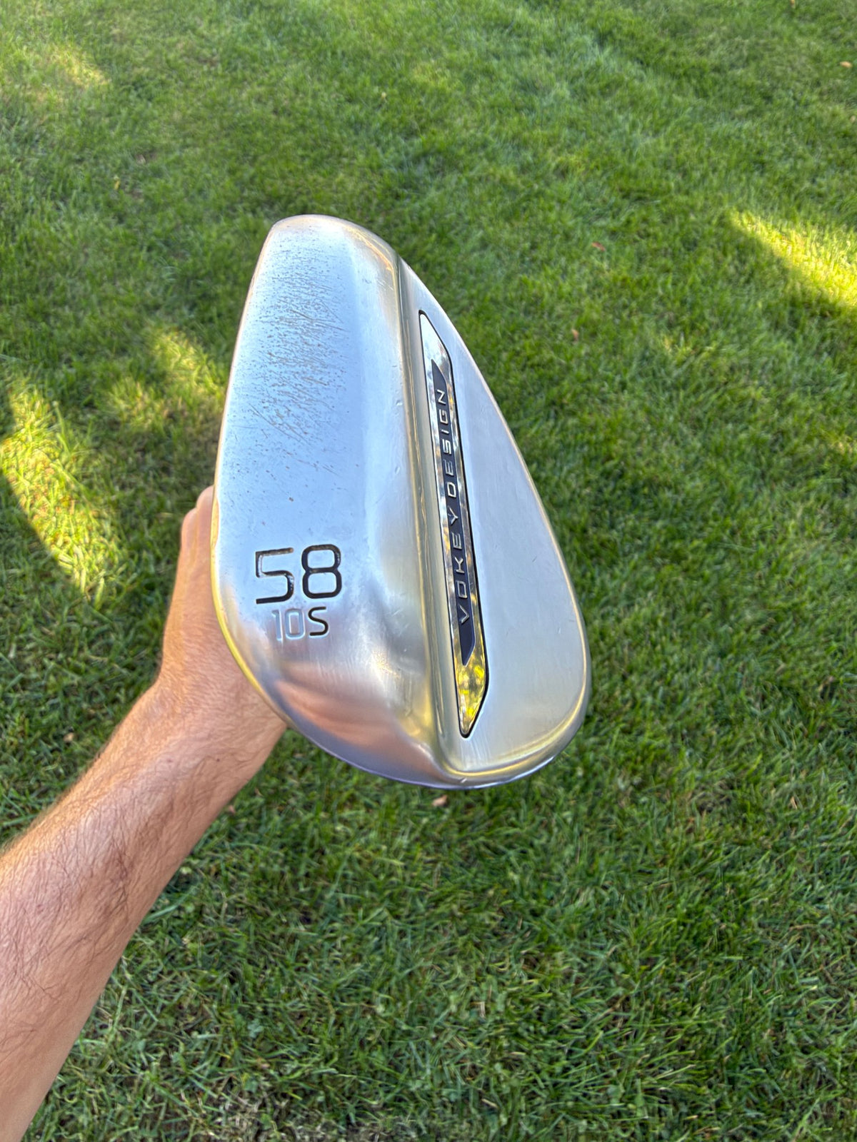 Titleist Vokey SM11 Tour Chrome Lob Wedge 58° / 10 Wedge Flex 35.25" NICE — photo 4
