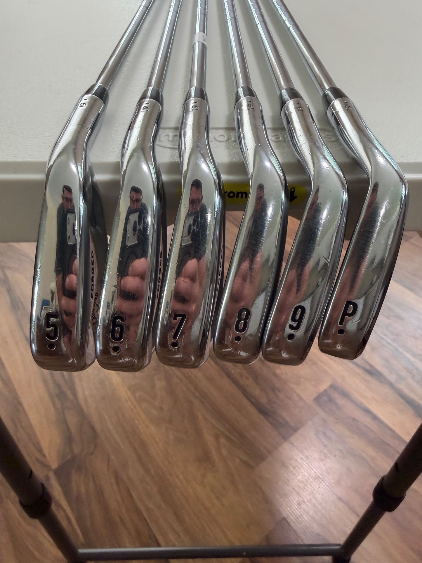 Callaway Apex Pro 19 Single Dot Iron Set 5-PW NS Pro Tour105 Stiff Flex READ — photo 5
