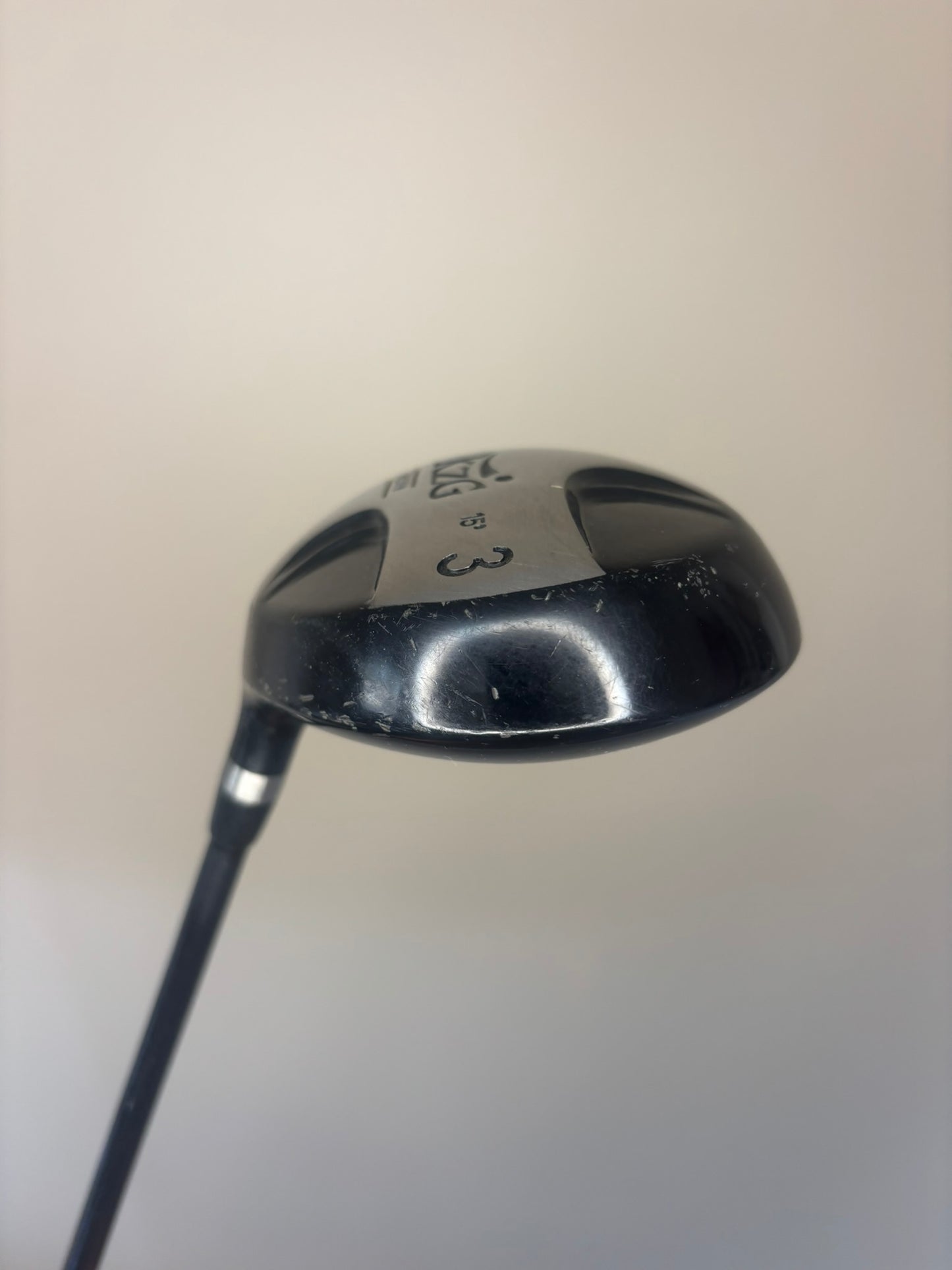 Photo of KZG RBT FW 3-Wood 15° Stiff Flex Graphite Shaft