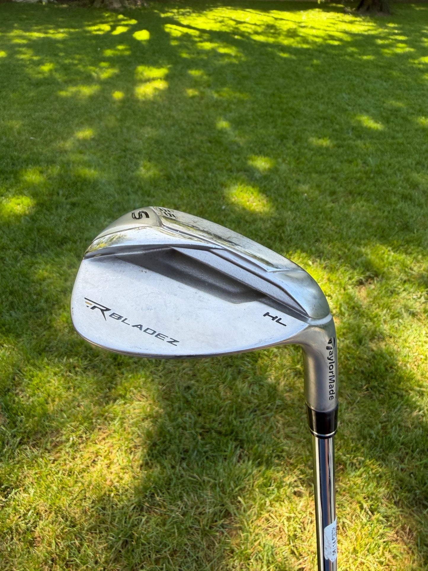 TaylorMade Rocketbladez HL Sand Wedge 55° Steel Shaft Wedge Flex 35.75" NICE