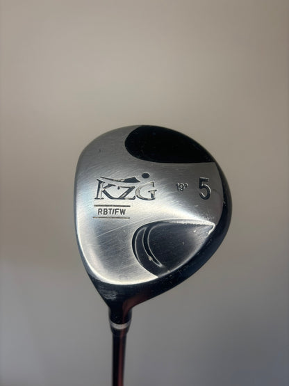 Photo of KZG RBT FW 5-Wood 19° Stiff Flex Graphite Shaft
