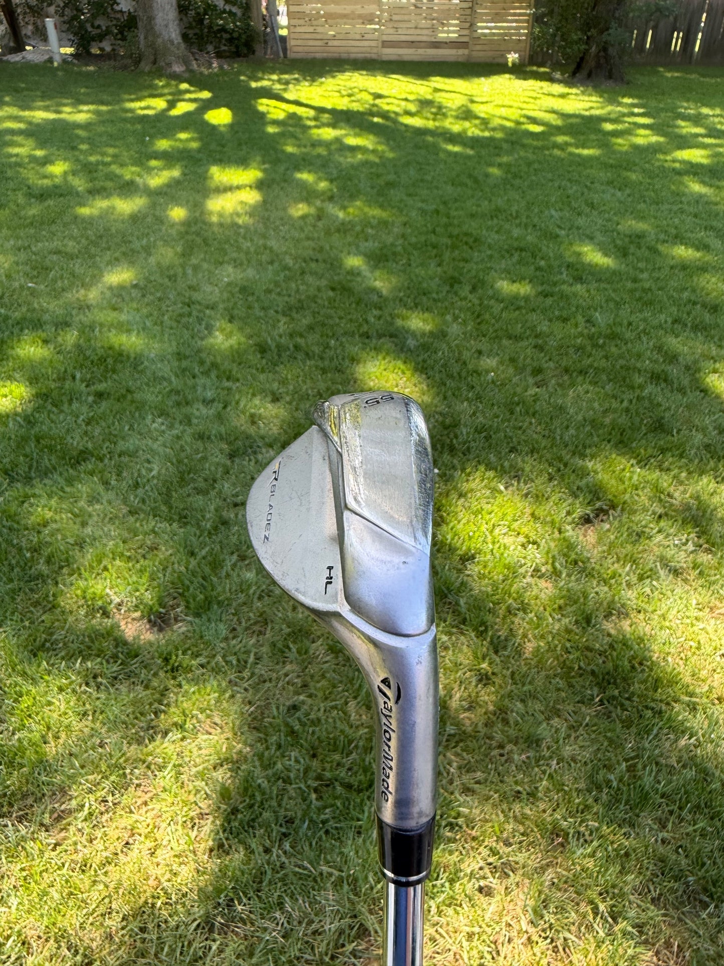 TaylorMade Rocketbladez HL Sand Wedge 55° Steel Shaft Wedge Flex 35.75" NICE — photo 5