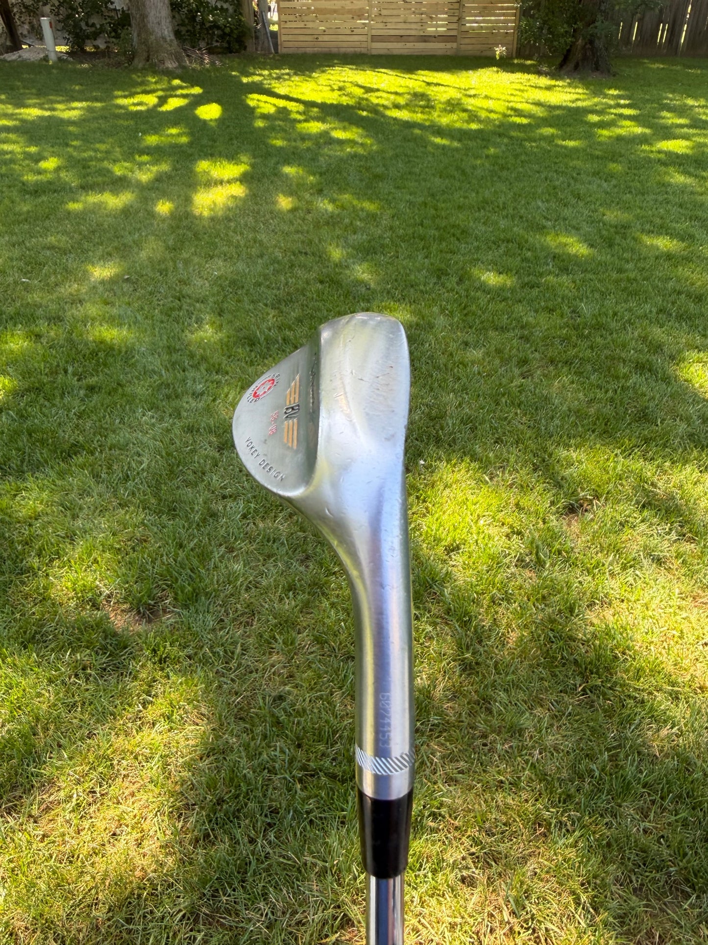 Titleist 2009 Vokey Spin Milled Chrome Lob Wedge 58° / 8 Wedge Flex 35" NICE — photo 5