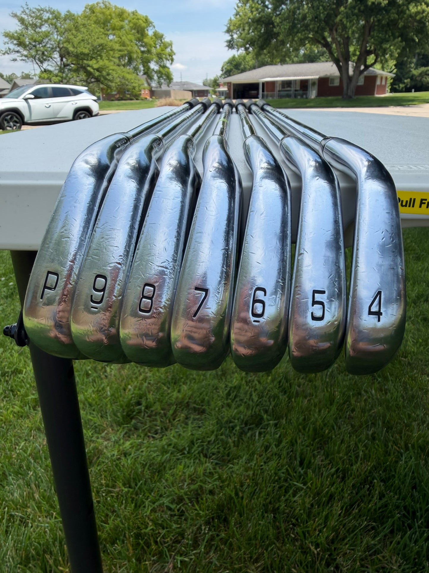 Mizuno Pro 223 Iron Set 4-PW Dynamic Gold 105 S300 Stiff Flex +1.25″ NICE