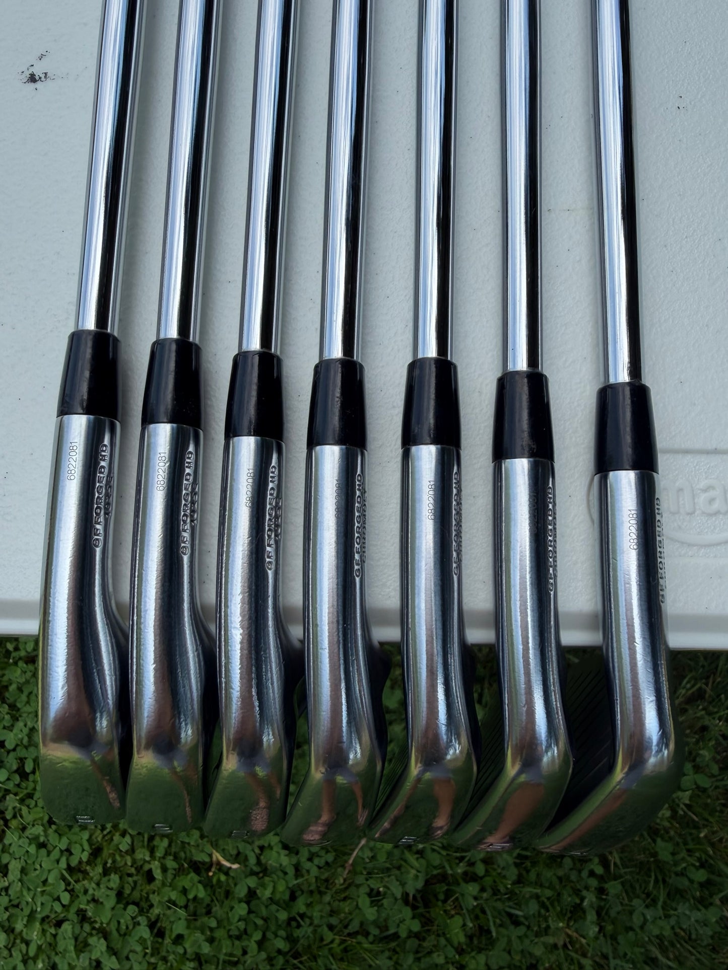 Mizuno Pro 223 Iron Set 4-PW Dynamic Gold 105 S300 Stiff Flex +1.25″ NICE