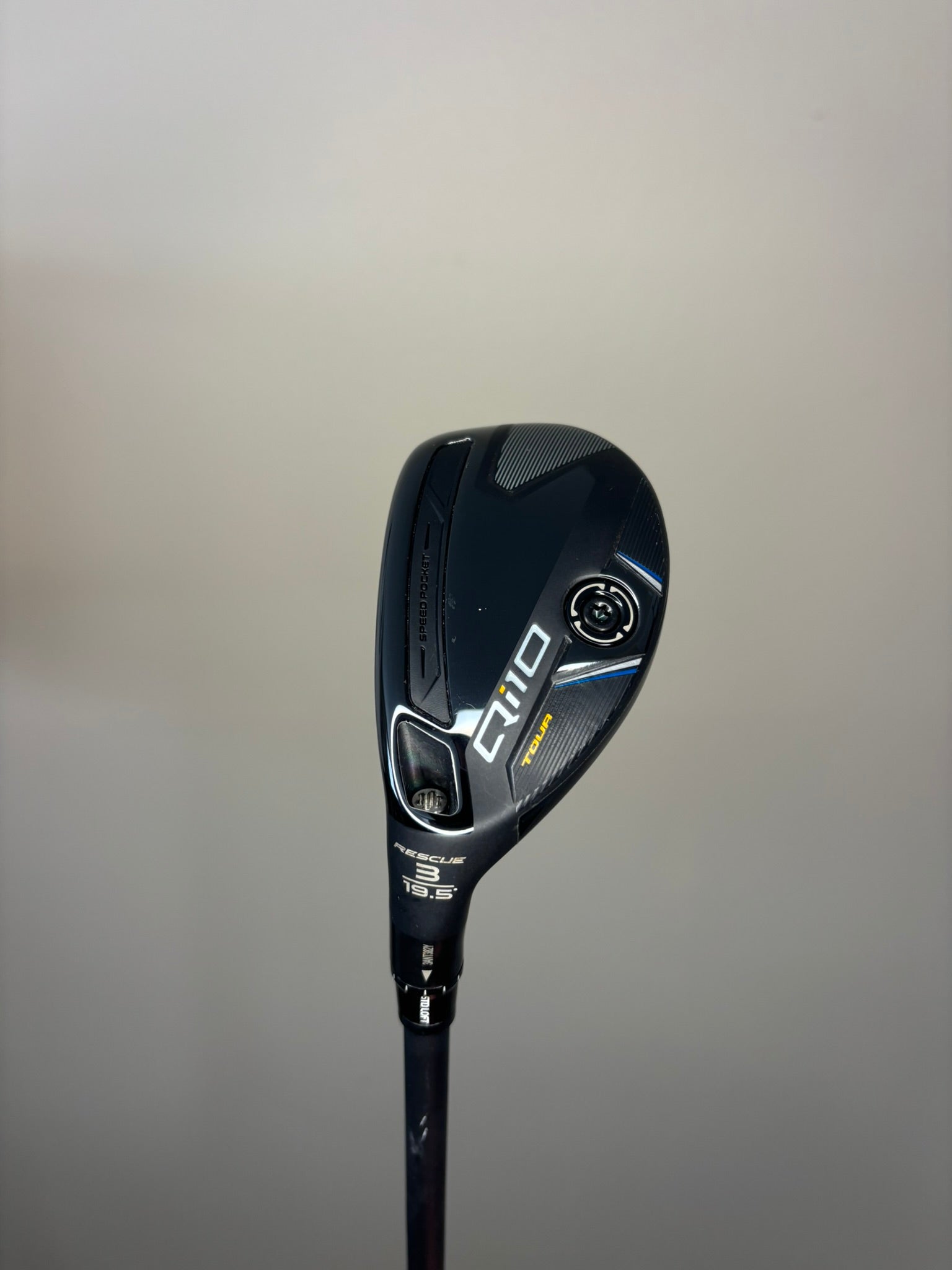 Photo of Taylormade Qi10 Tour 3 Hybrid 19.5° Regular Flex Tensei Av Blue