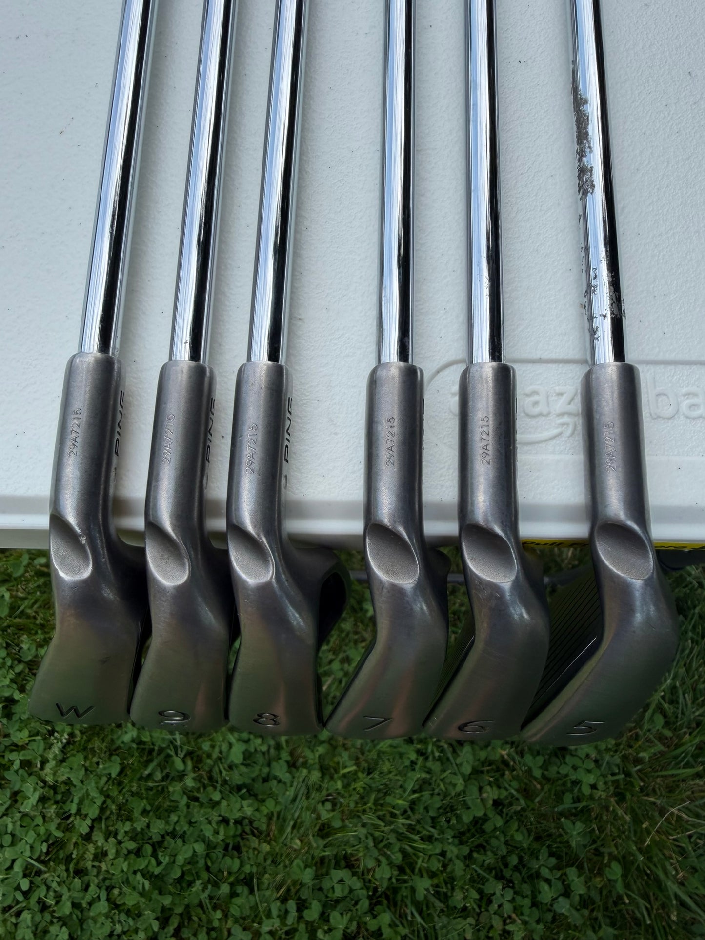 Ping G25 Iron Set 5-PW Silver Dot CFS Regular Flex +3/4″ NICE