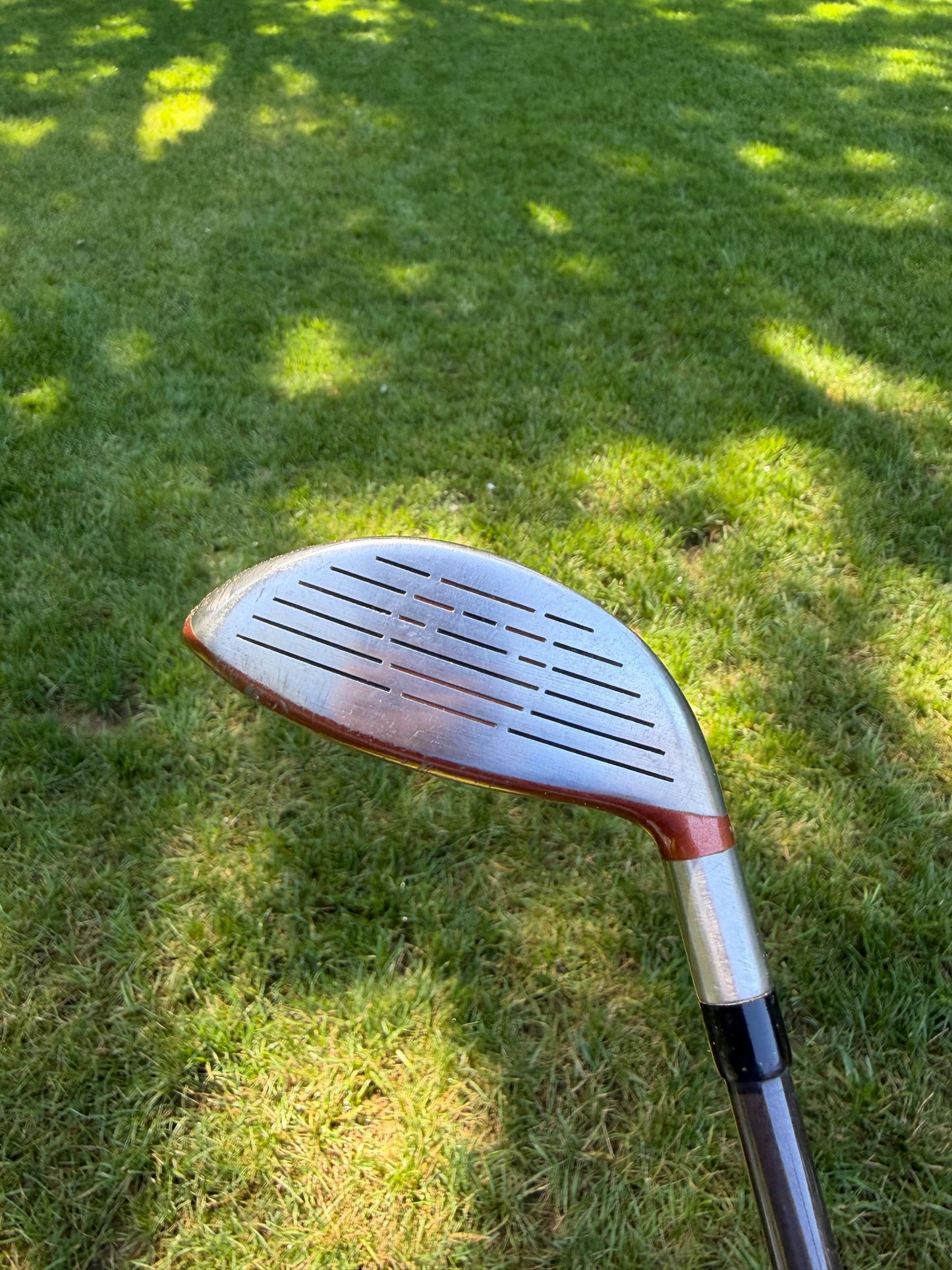 TaylorMade 1998 Burner 3-Wood Ti Bubble 2 Stiff Flex Lefty 42.75" +HC — photo 2