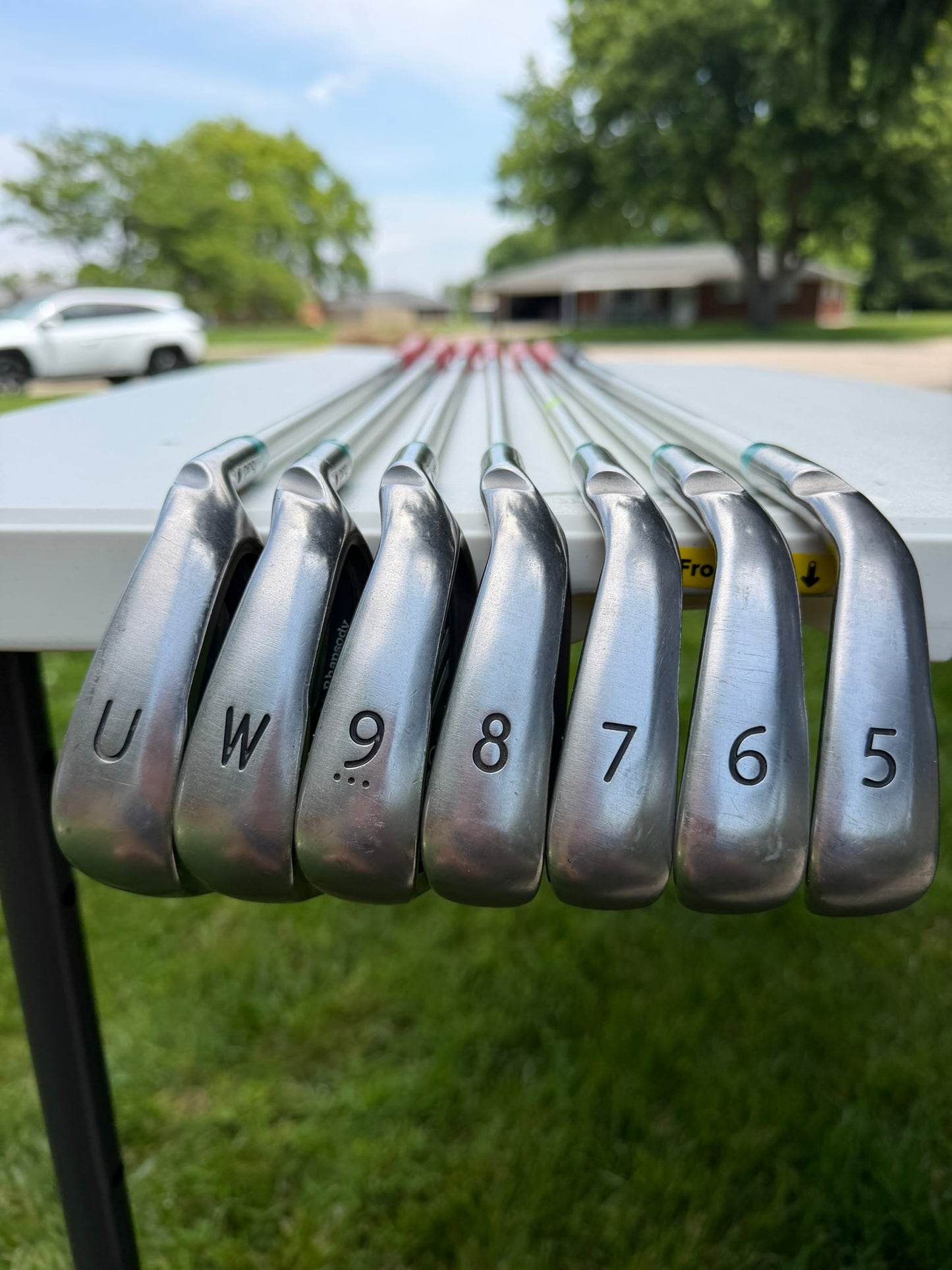 Ping 2015 Rhapsody Iron Set 5-PW, UW Red Dot ULT 220 Ladies Flex Standard NICE