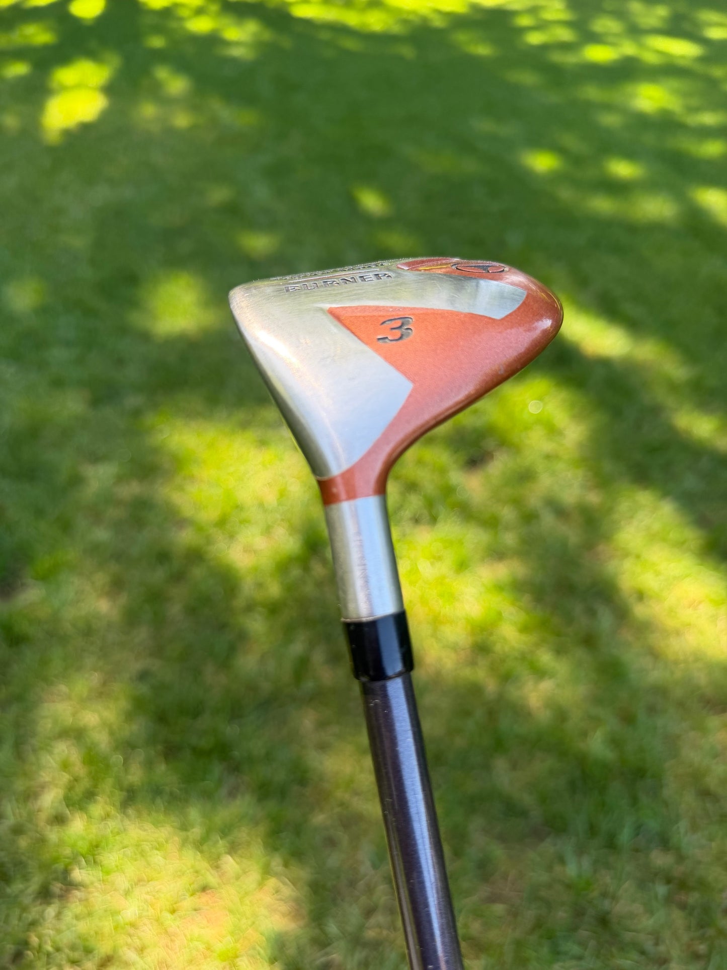 TaylorMade 1998 Burner 3-Wood Ti Bubble 2 Stiff Flex Lefty 42.75" +HC — photo 4