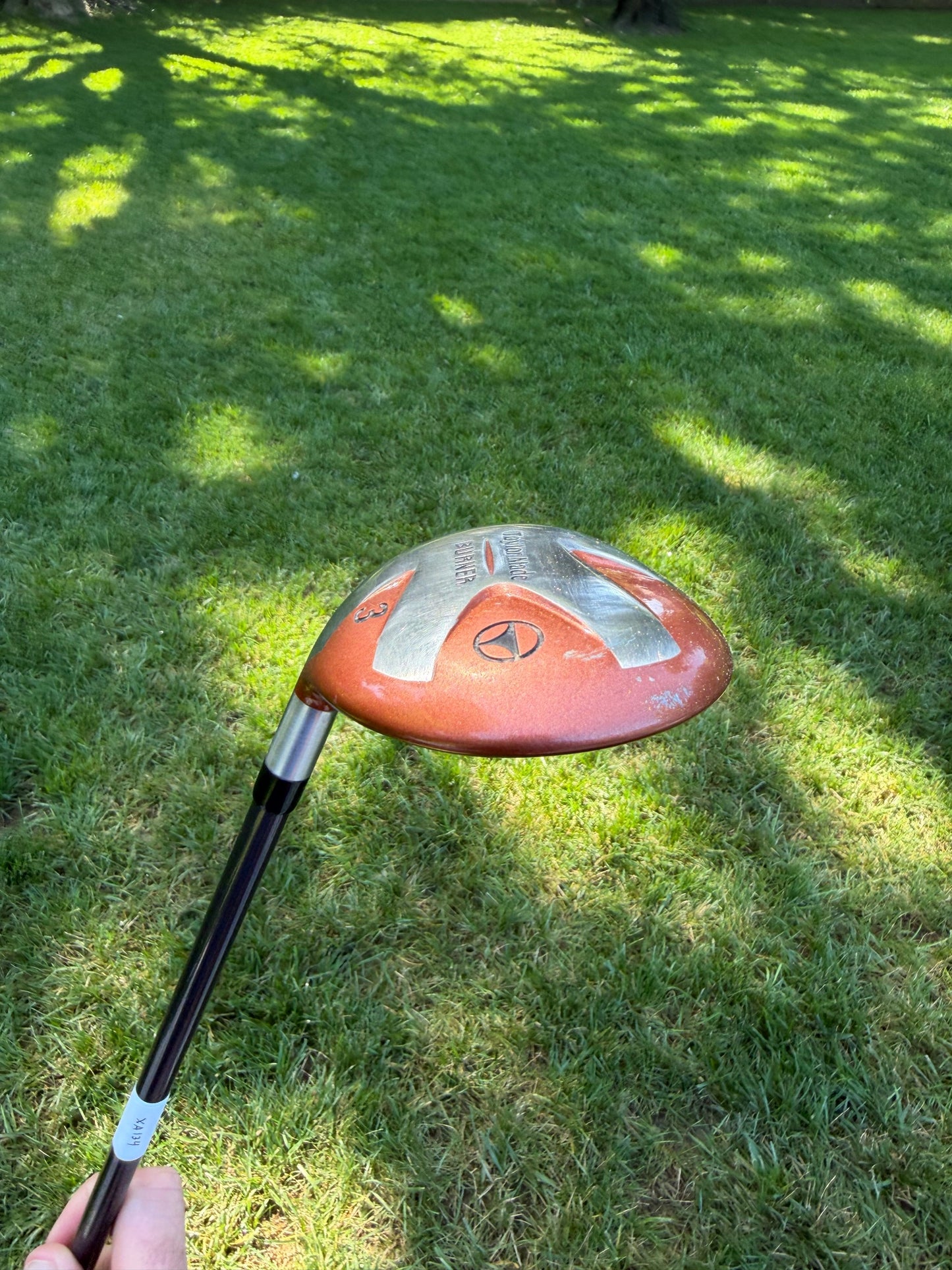 TaylorMade 1998 Burner 3-Wood Ti Bubble 2 Stiff Flex Lefty 42.75" +HC — photo 5