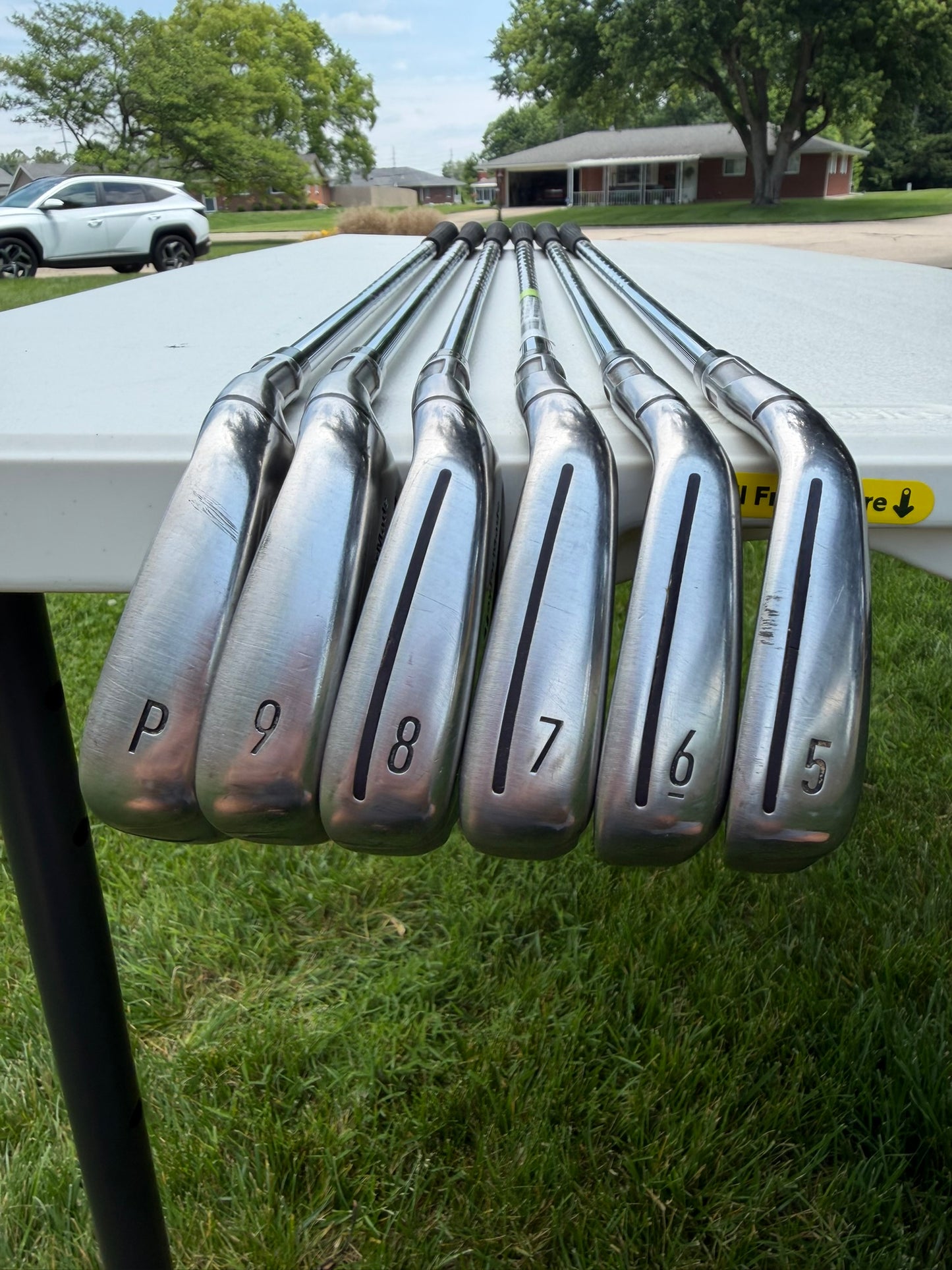 Taylormade SIM2 MAX Iron Set 5-PW KBS Max MT 85 Stiff Flex Standard NICE