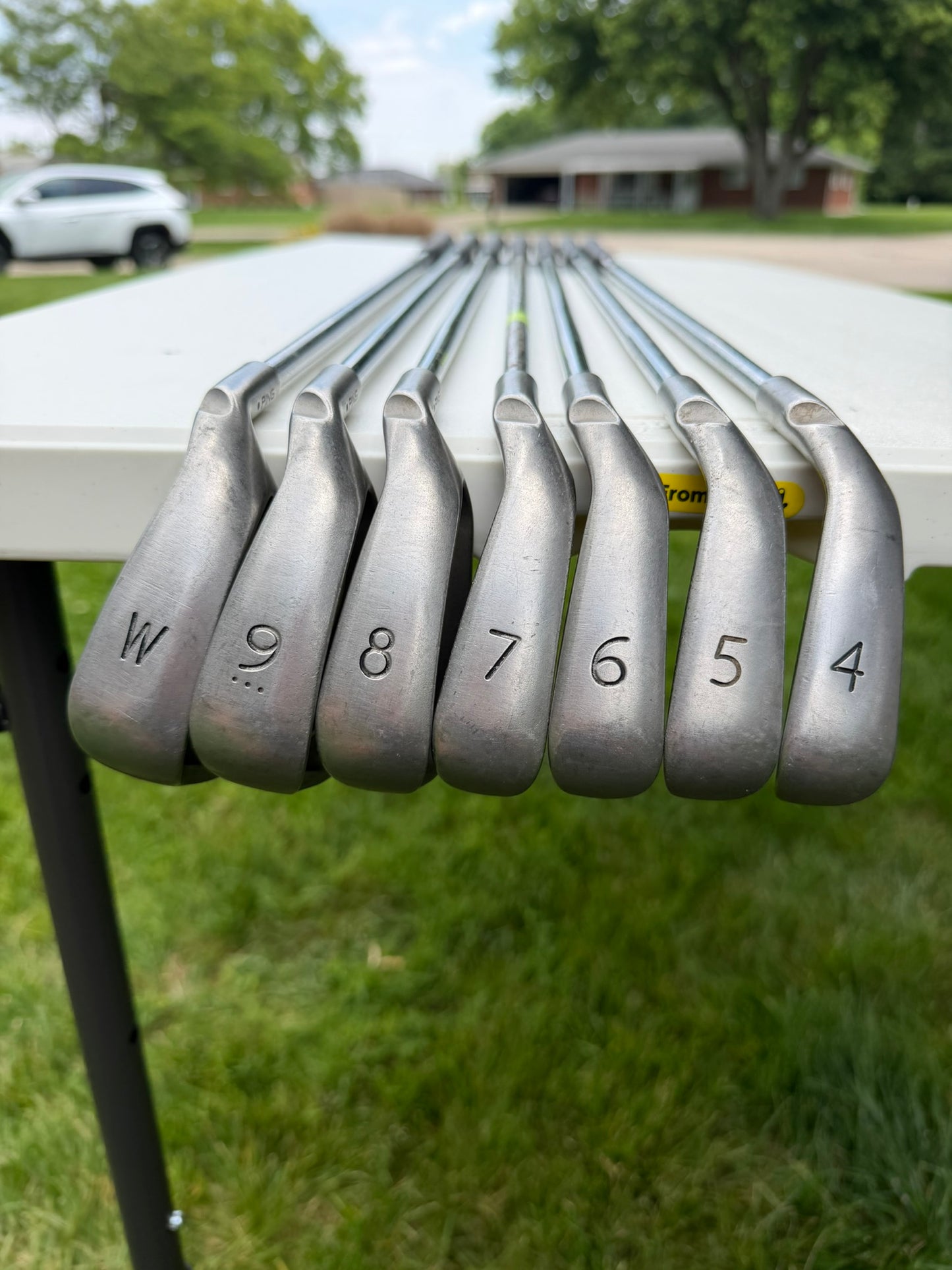 Ping G5 Iron Set 4-PW Blue Dot Cushin Stiff Flex +1/4″ READ