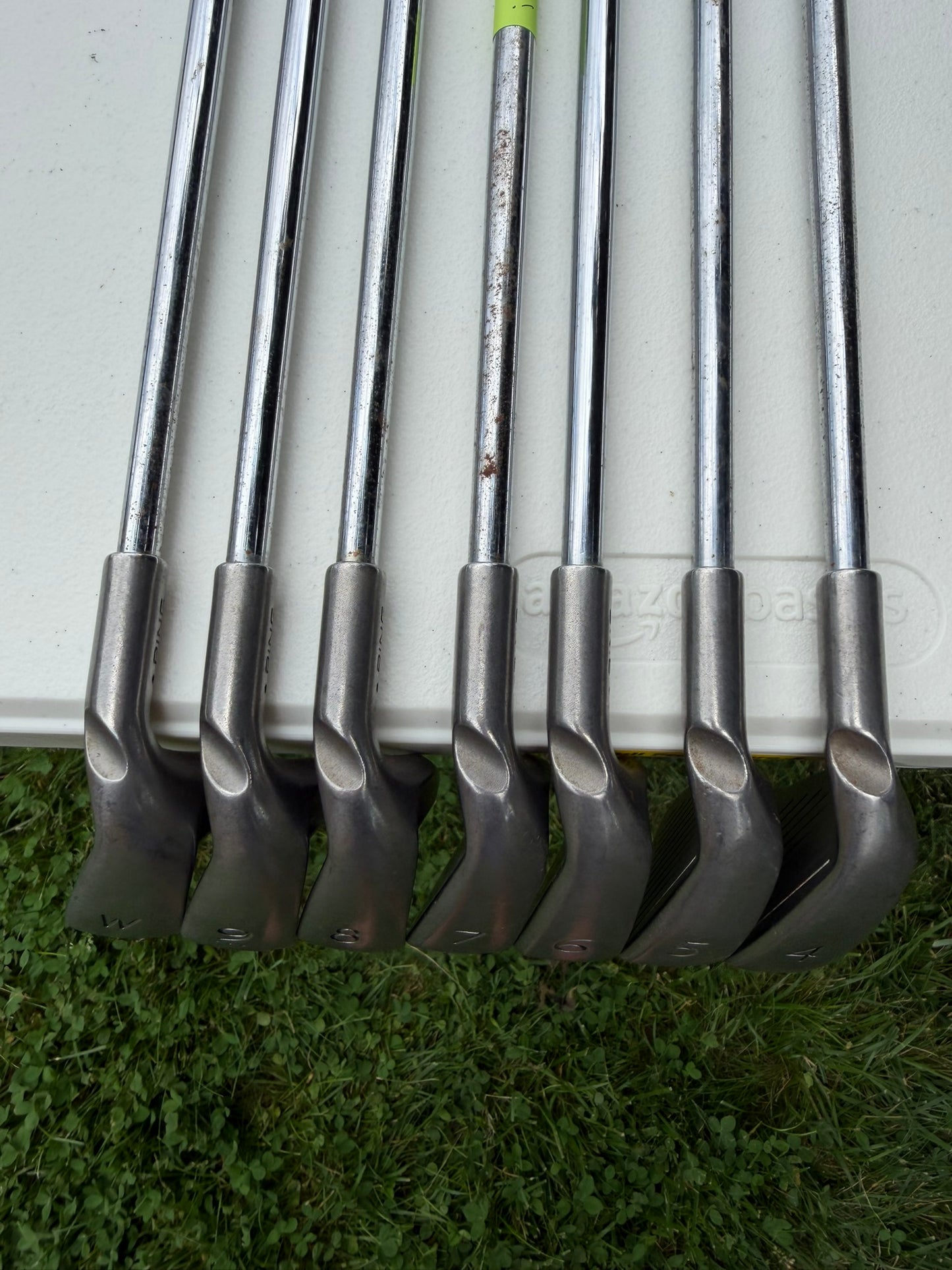 Ping G5 Iron Set 4-PW Blue Dot Cushin Stiff Flex +1/4″ READ