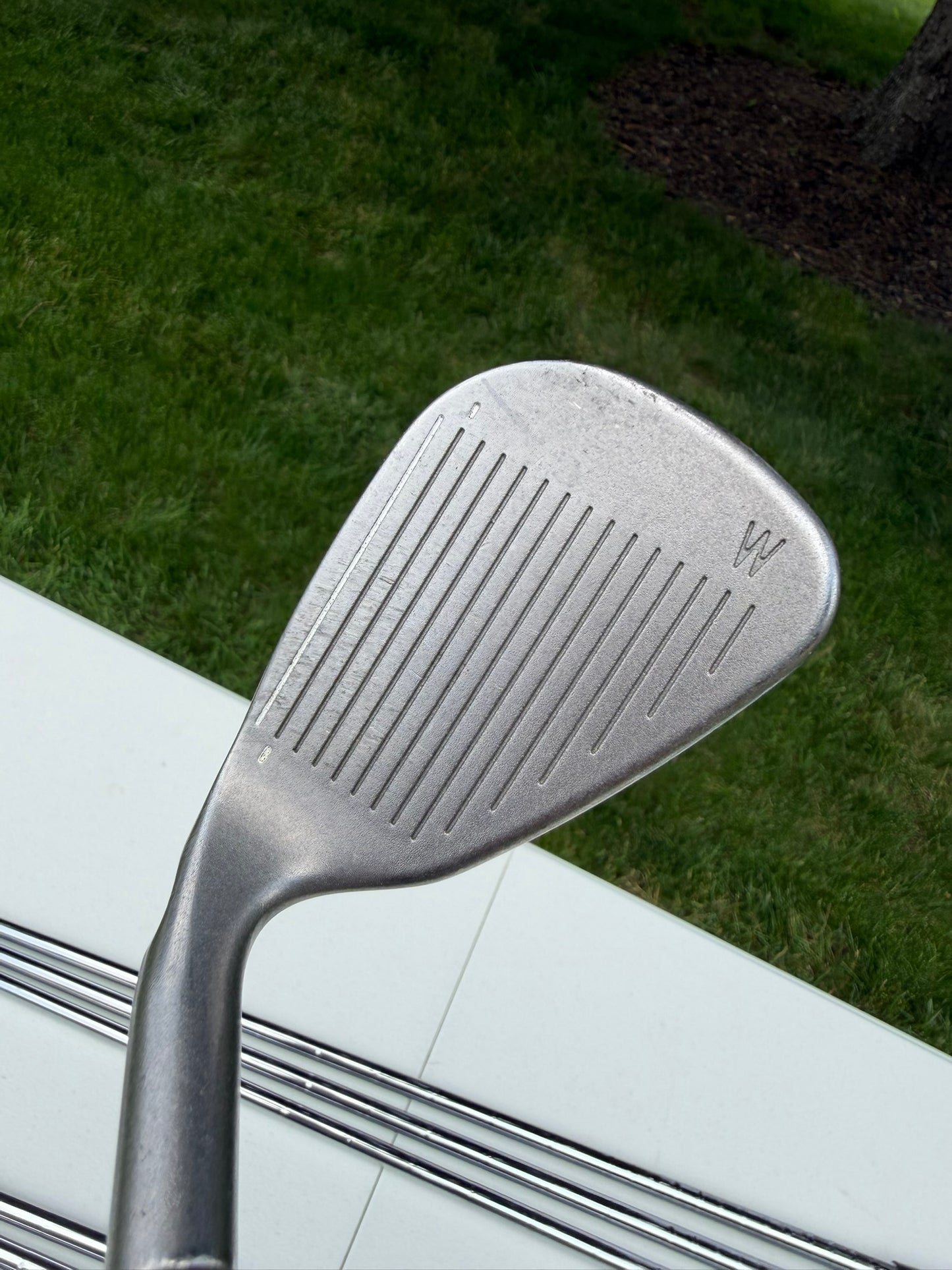 Ping i3 + Plus Iron Set 4-PW Green Dot True Temper Regular Flex +1/4″ NICE