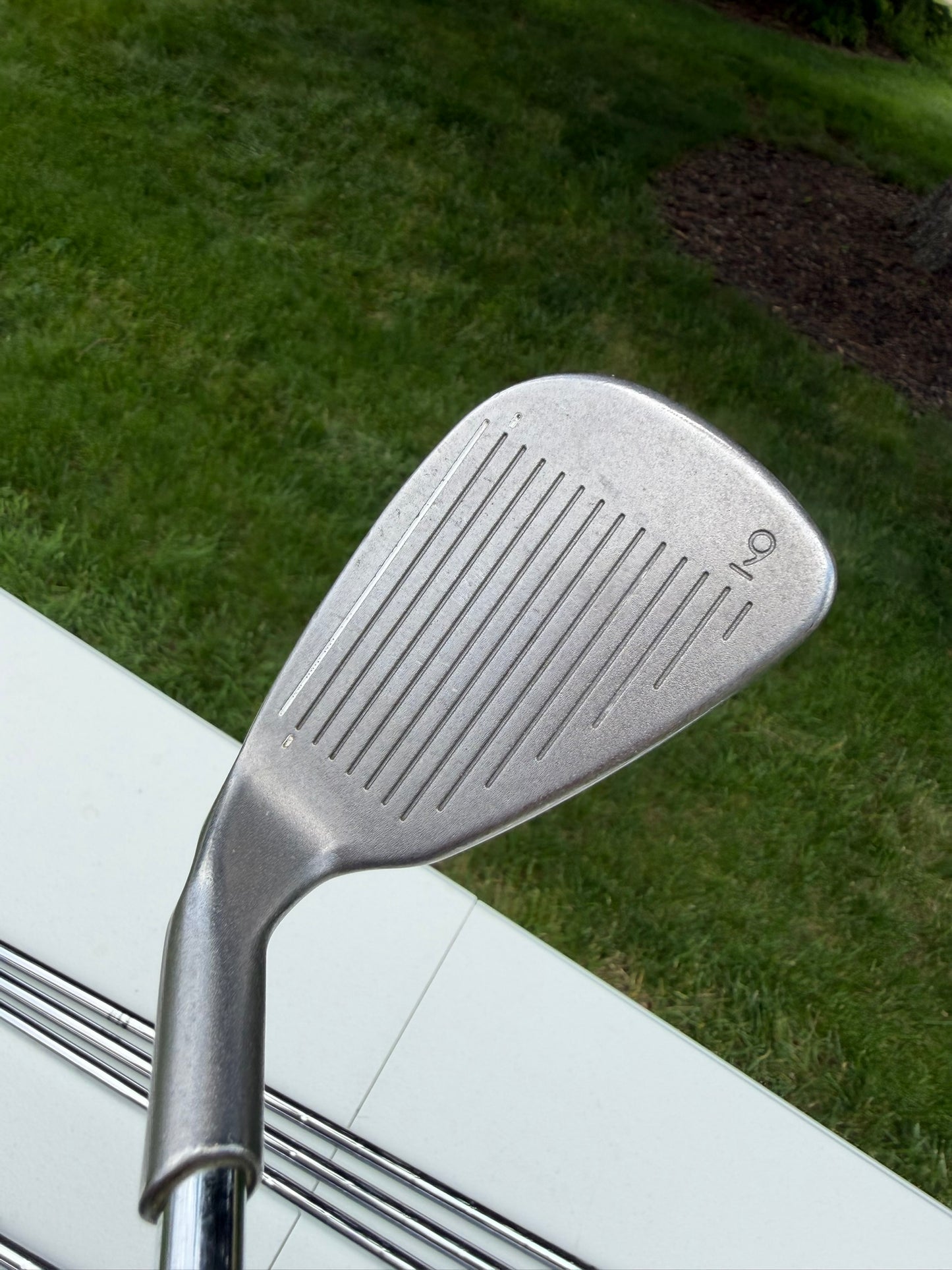 Ping i3 + Plus Iron Set 4-PW Green Dot True Temper Regular Flex +1/4″ NICE