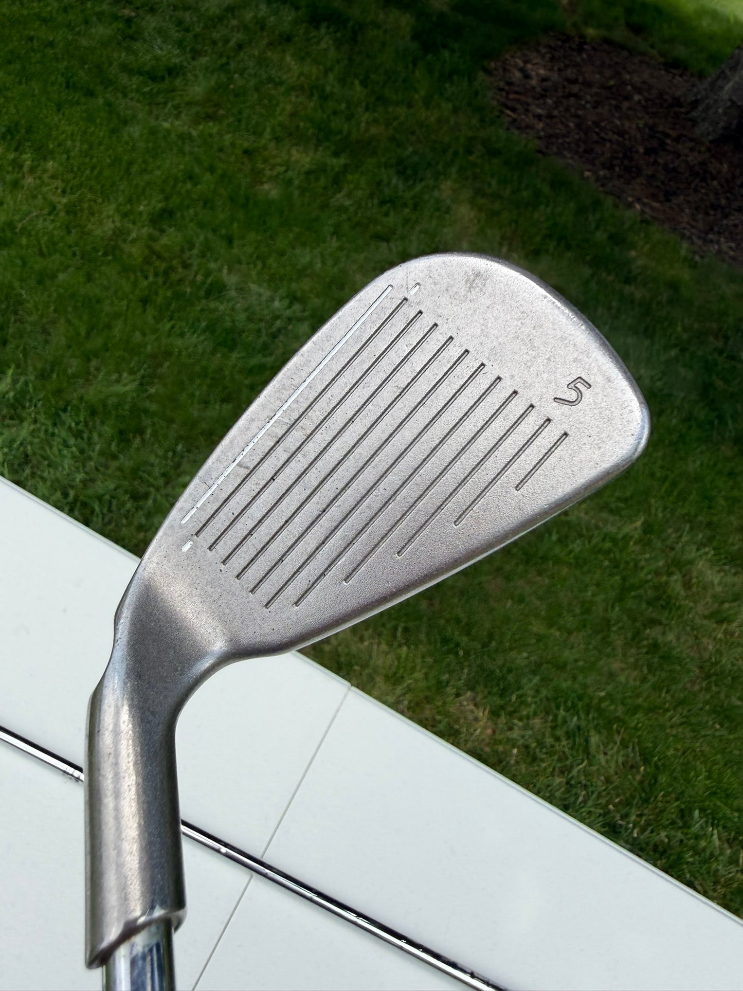 Ping i3 + Plus Iron Set 4-PW Green Dot True Temper Regular Flex +1/4″ NICE
