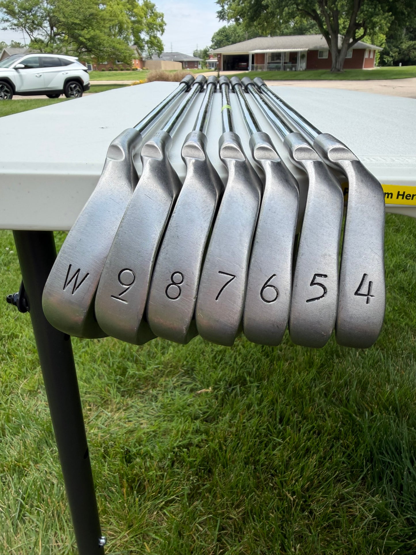 Ping i3 + Plus Iron Set 4-PW Green Dot True Temper Regular Flex +1/4″ NICE