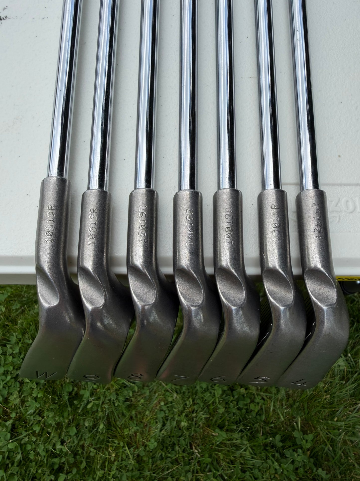 Ping i3 + Plus Iron Set 4-PW Green Dot True Temper Regular Flex +1/4″ NICE