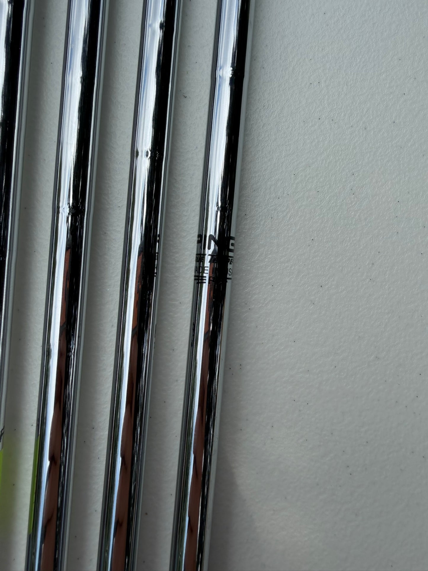 Ping i3 + Plus Iron Set 4-PW Green Dot True Temper Regular Flex +1/4″ NICE
