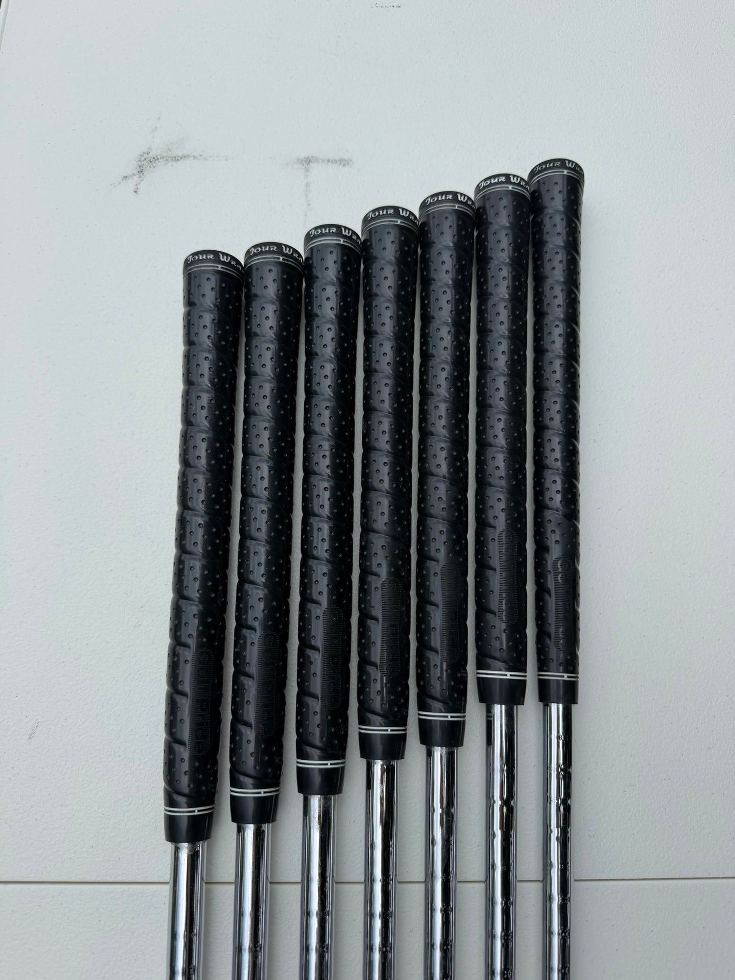 Ping i3 + Plus Iron Set 4-PW Green Dot True Temper Regular Flex +1/4″ NICE