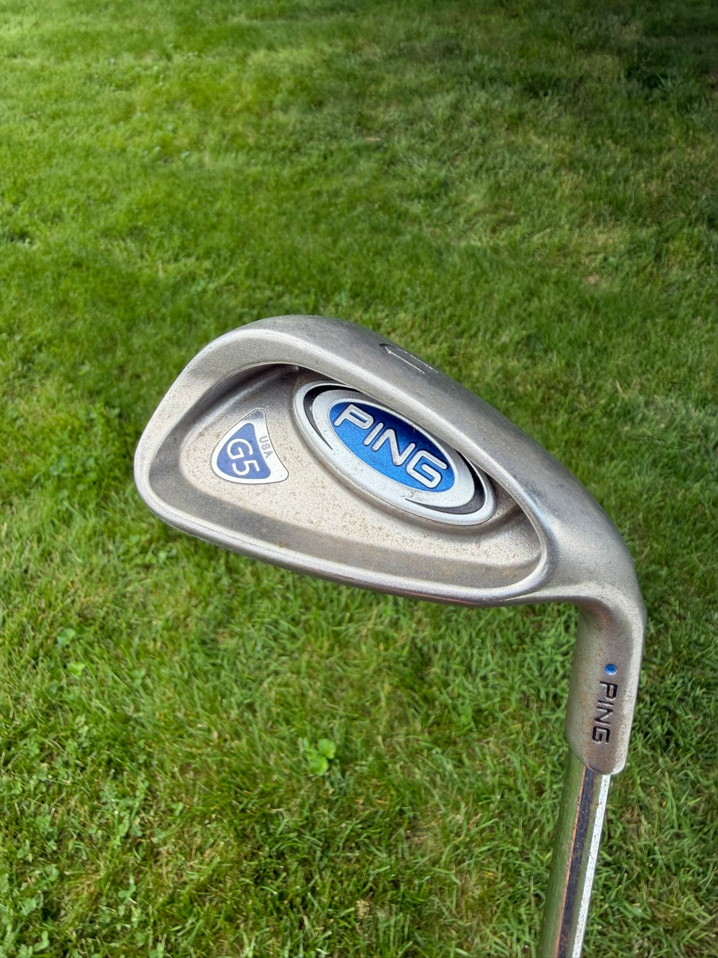 Ping G5 Gap U Wedge Blue Dot Cushin Stiff Flex 35.75″ NICE